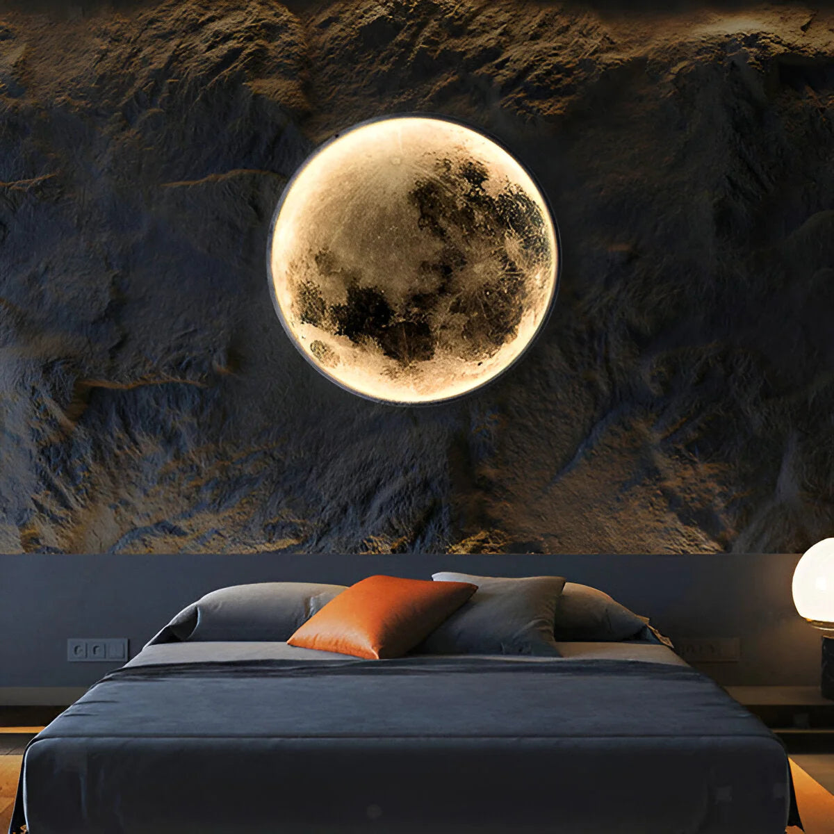 Eclipse Maanontwerp Wandlamp