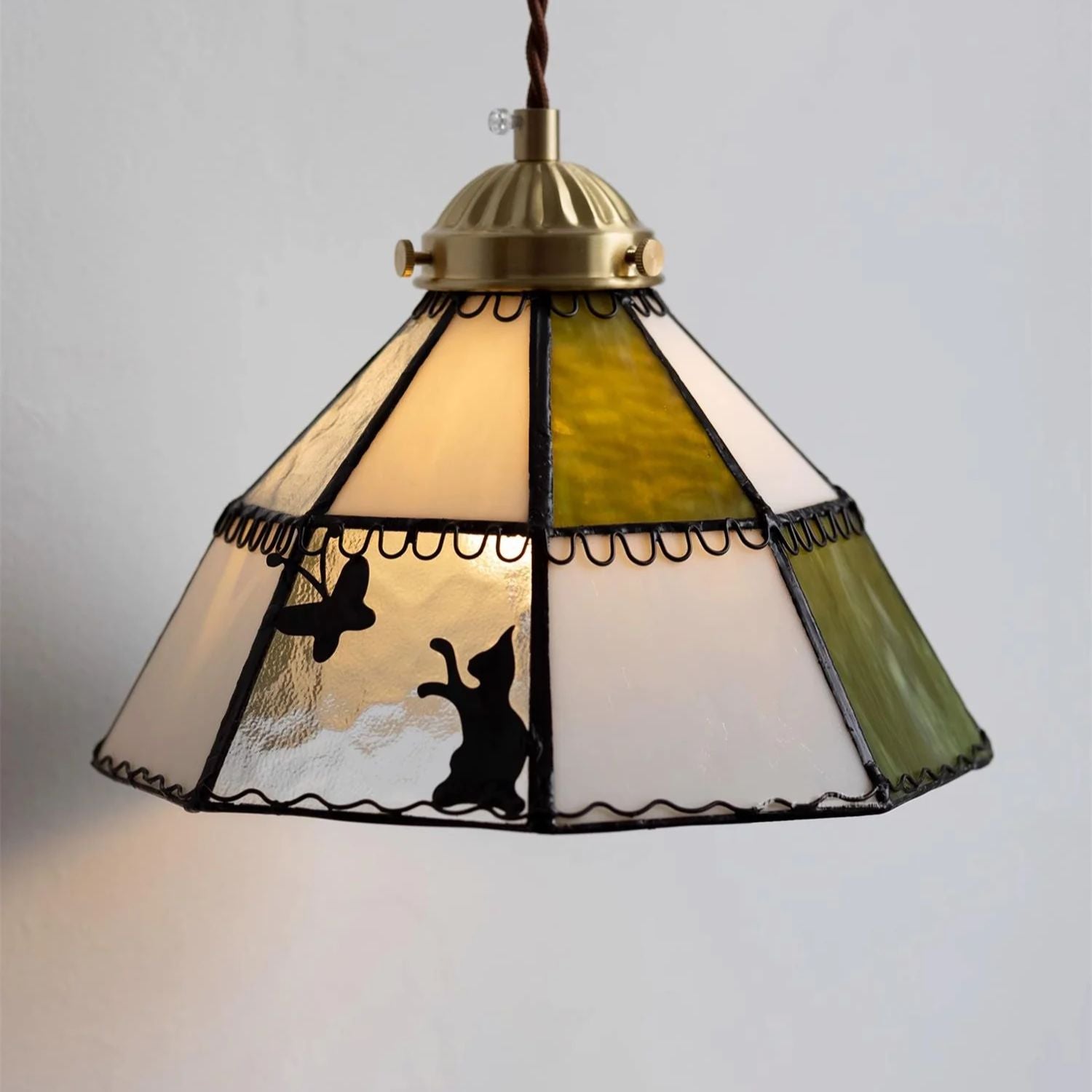 Lampada da parete Melzo Tiffany