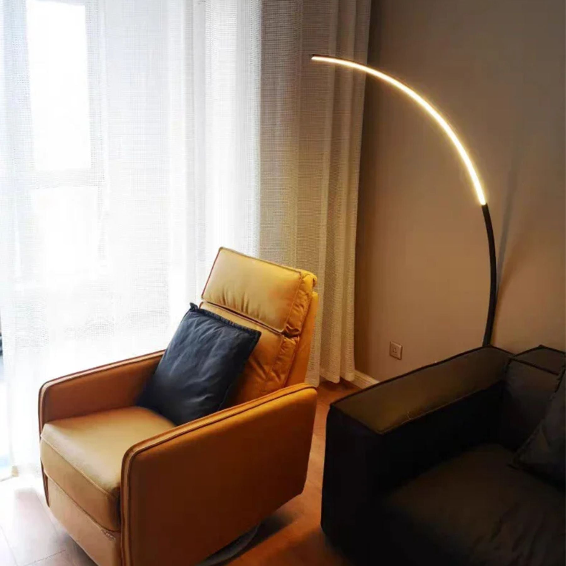 Zoleo Gebogen Vloerlamp