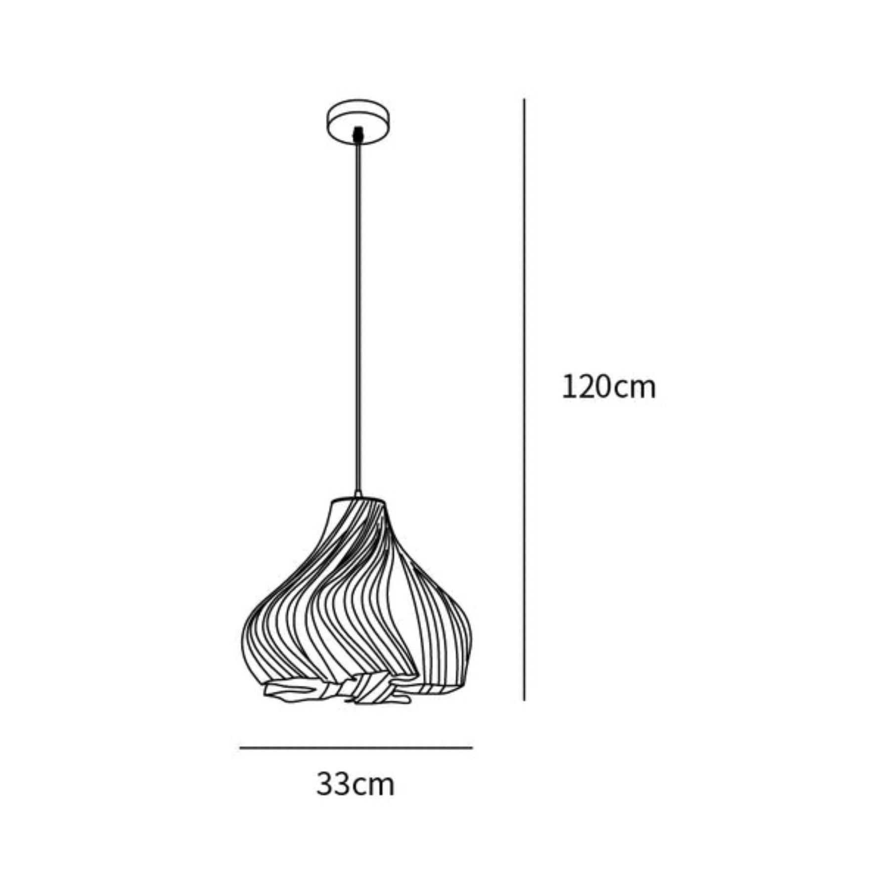 Mezzo Wave Hanglamp