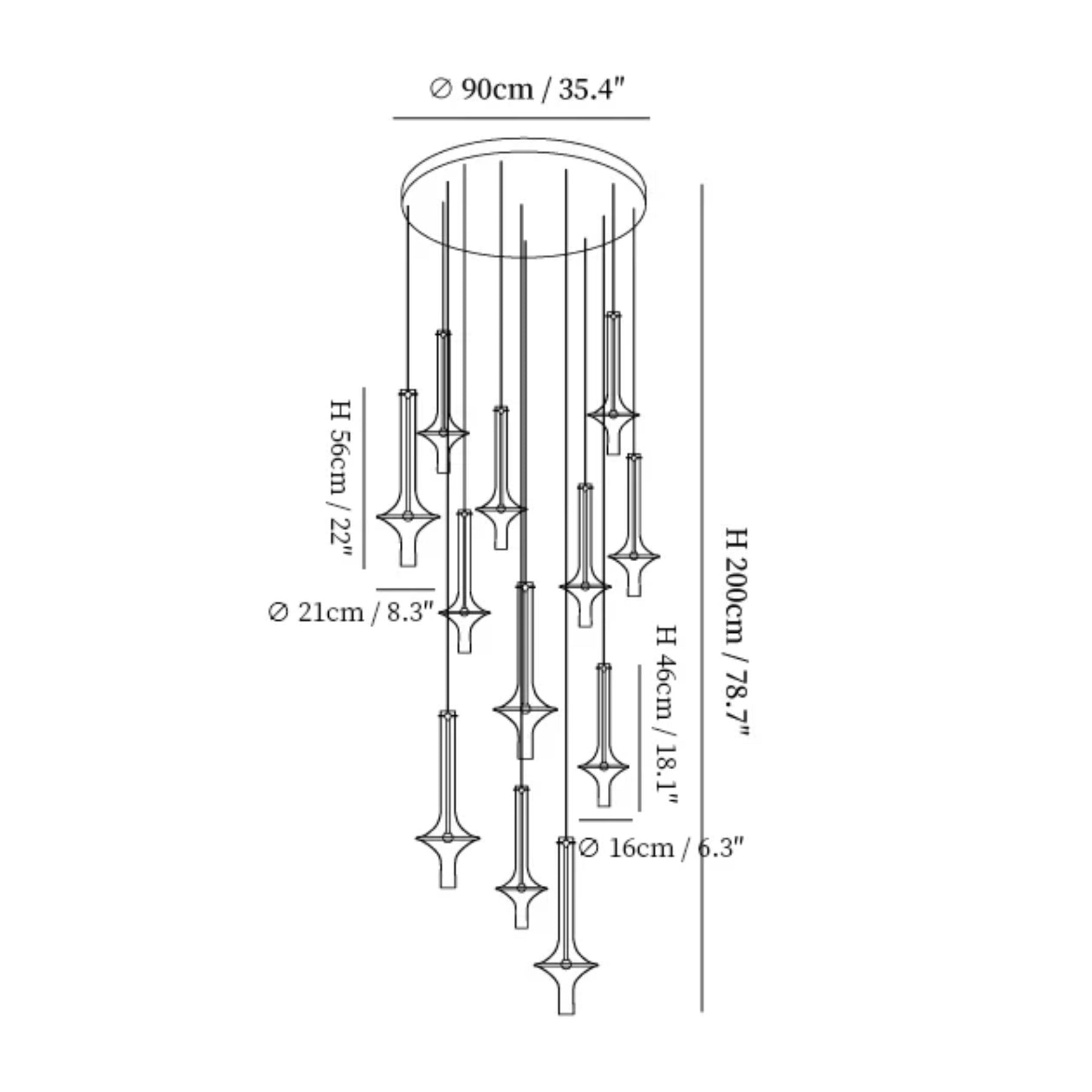 Lucent Totem Hanglamp