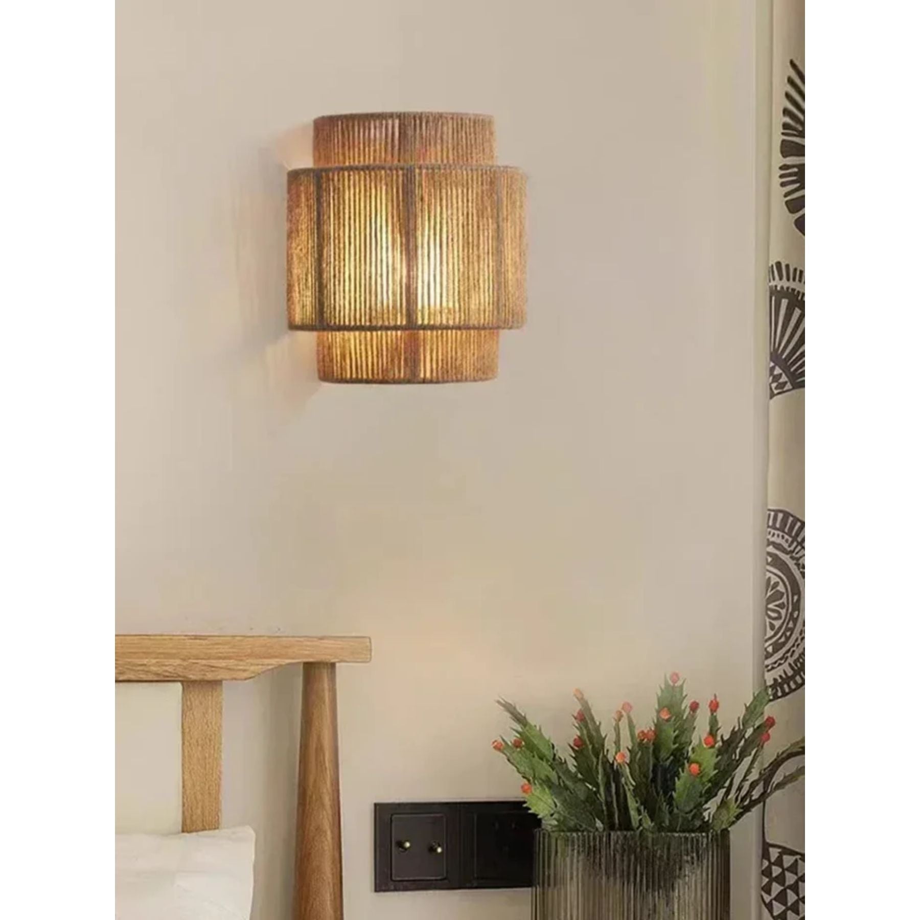 Ozu Henneptouw Wandlamp
