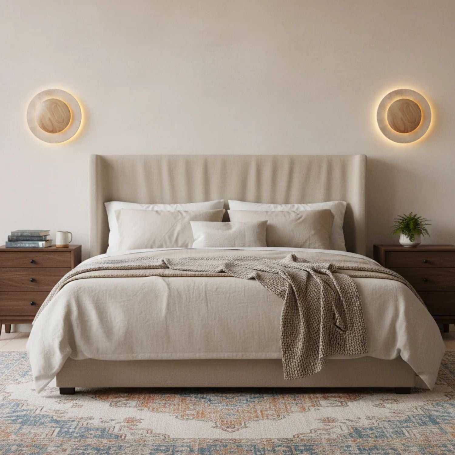 Celazo Natuursteen Wandlamp