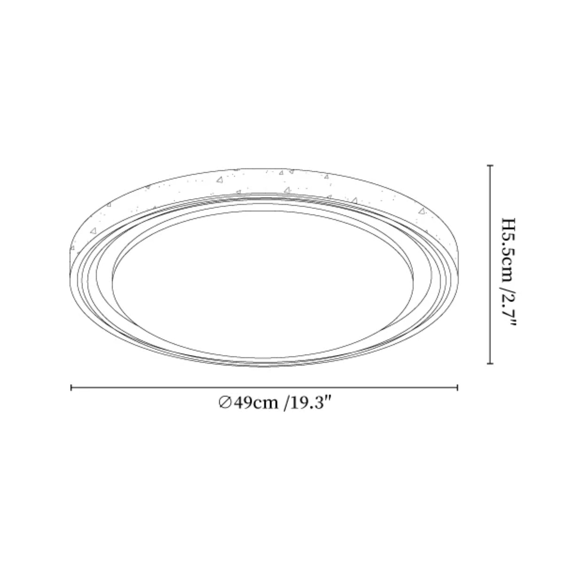 Telmalun Natuursteen Plafondlamp