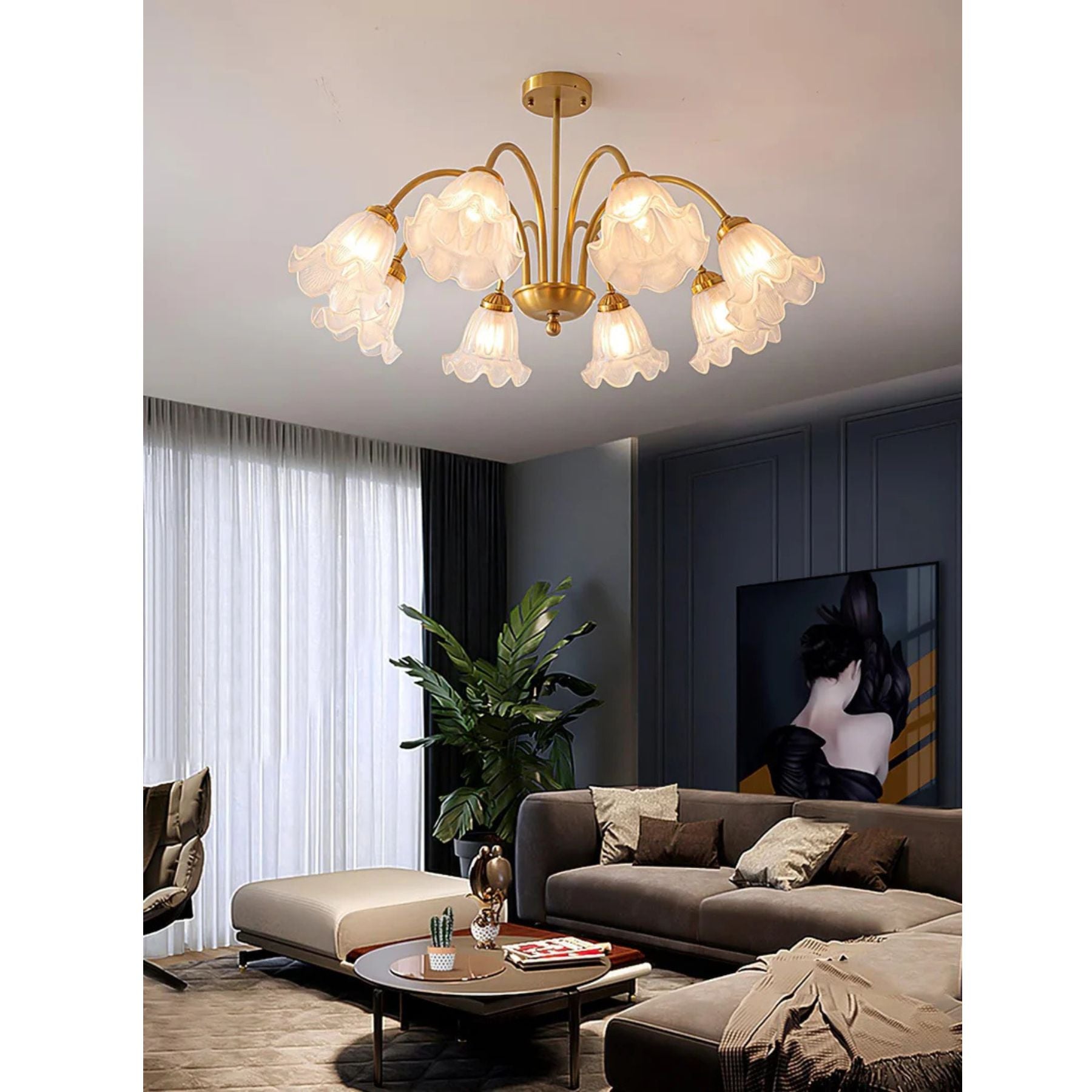 Jomeli Flower Plafondlamp