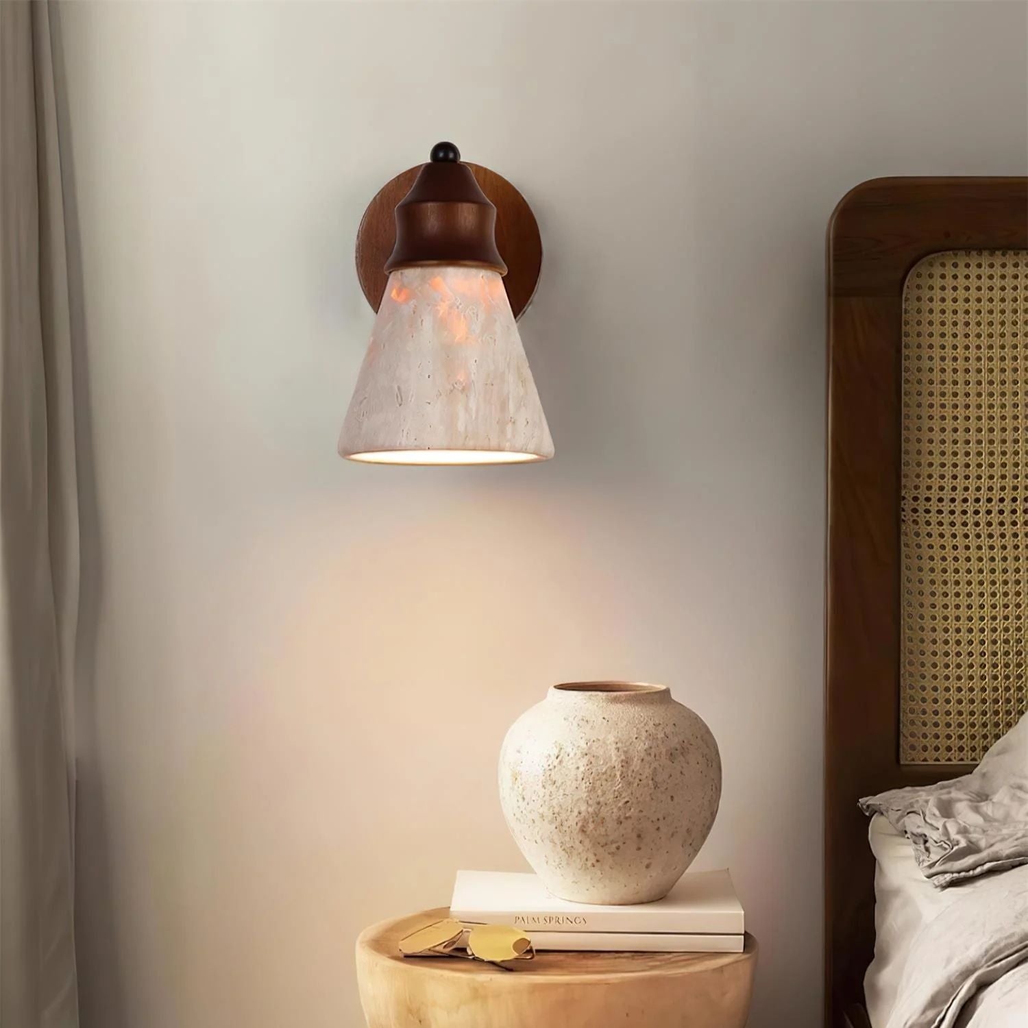 Tomiso Natuursteen Wandlamp