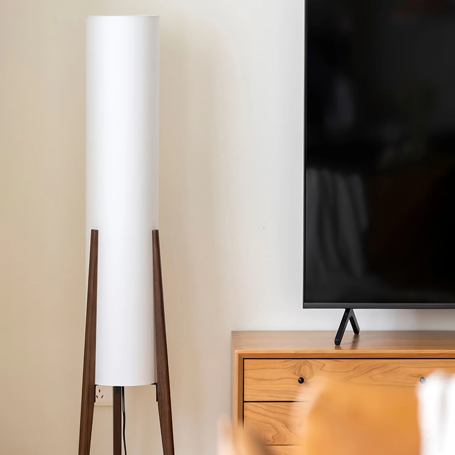 Lampada da terra stile Japandi Mopose