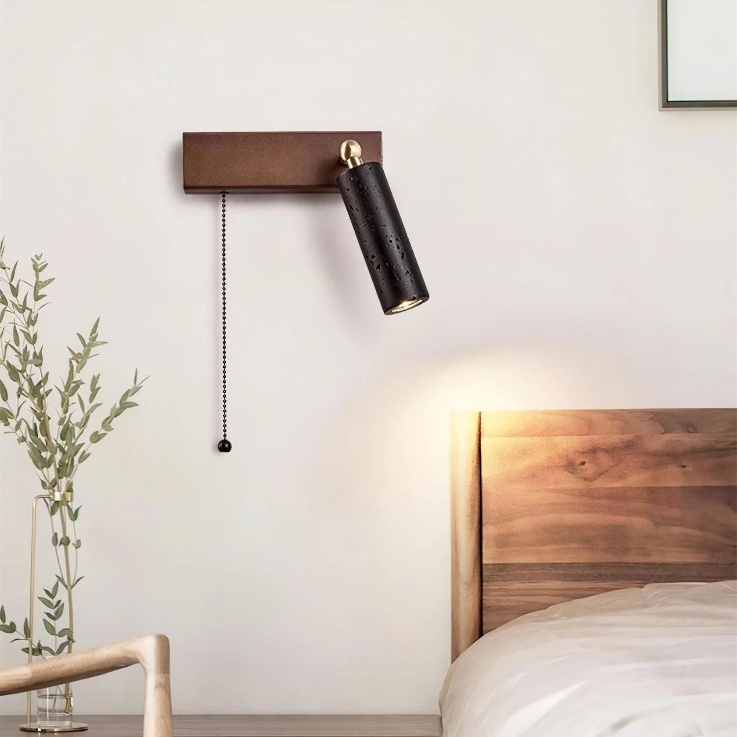 Levazy Natuursteen Wandlamp