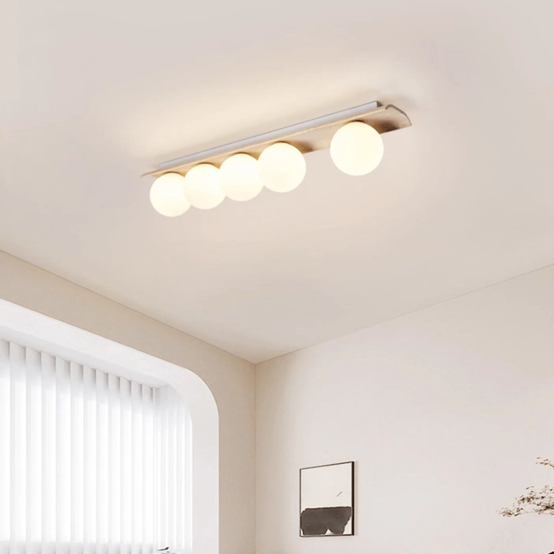 Moscoze Natuursteen Plafondlamp