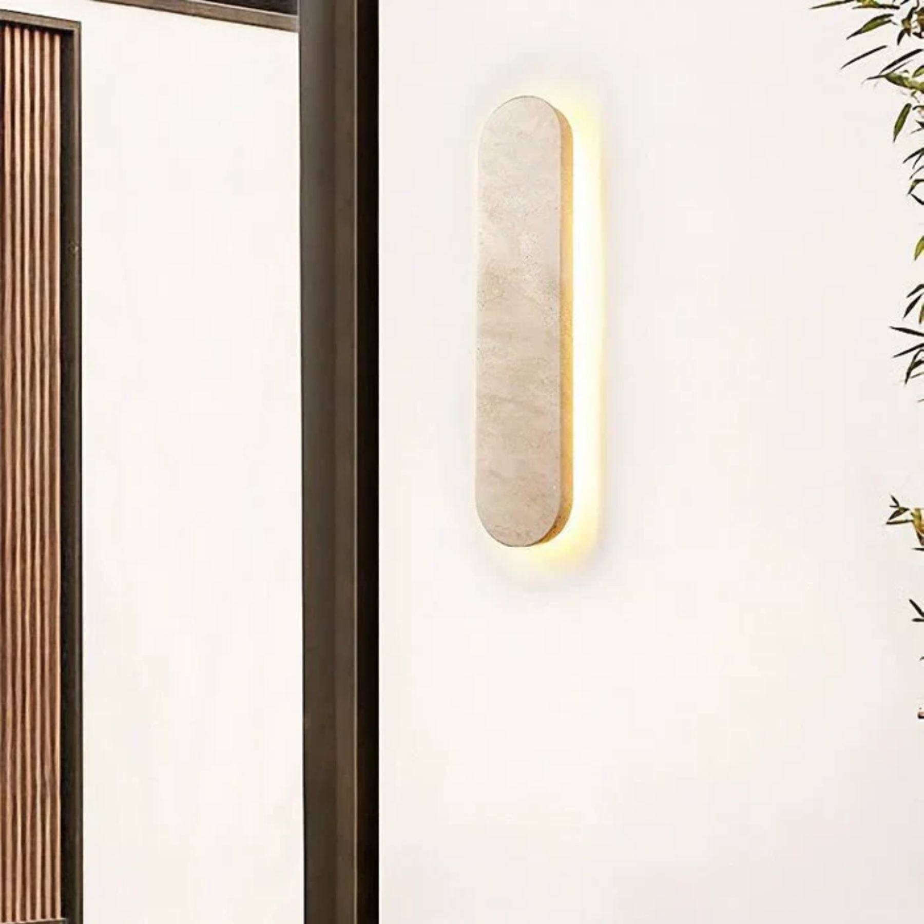 Luzora Natuursteen Wandlamp