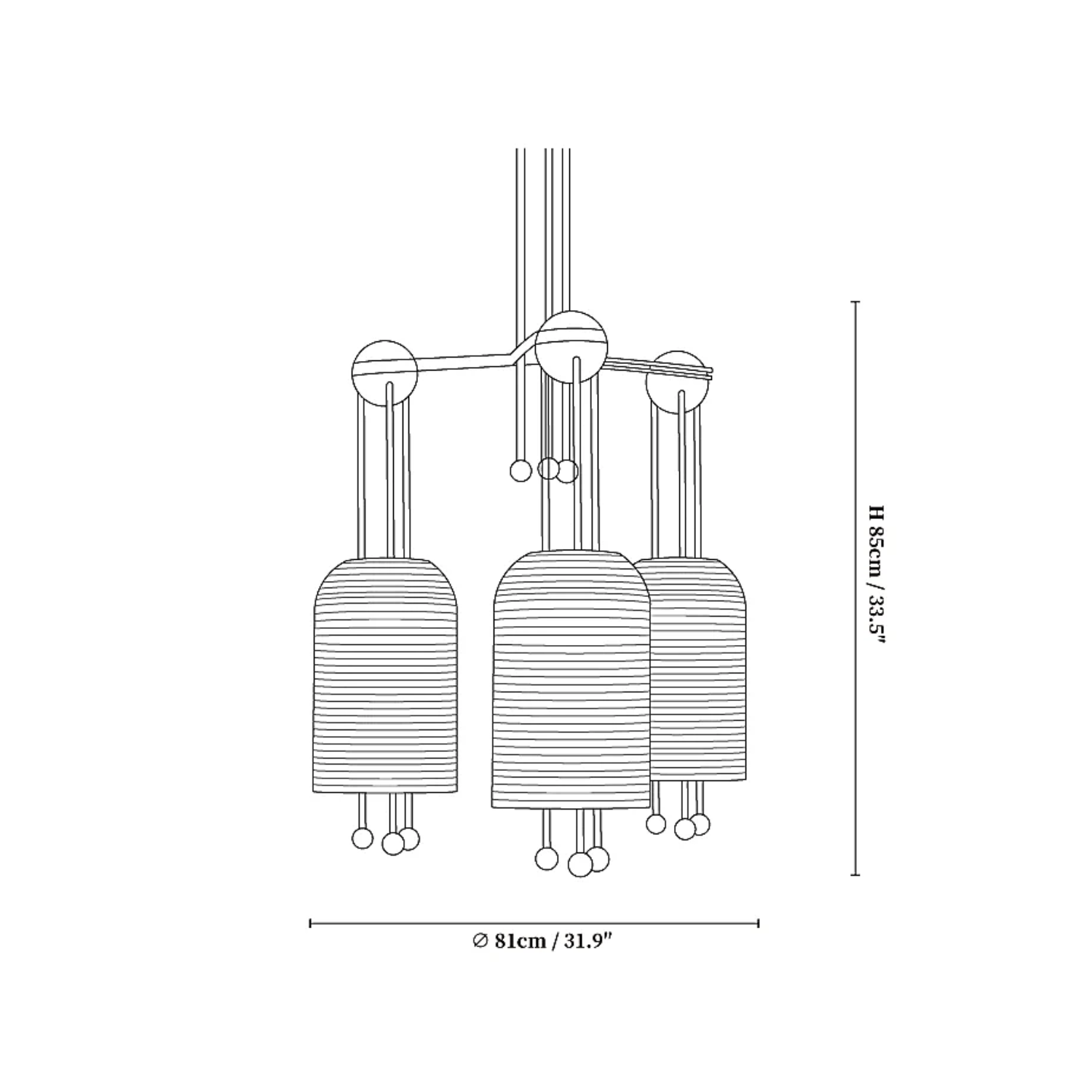 Benjisco Lampadario a Corona