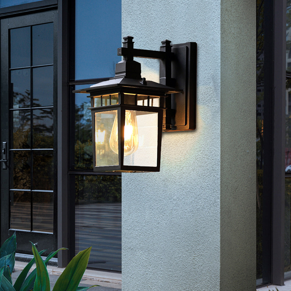 Silvax Lantaarn Outdoor Wandlamp