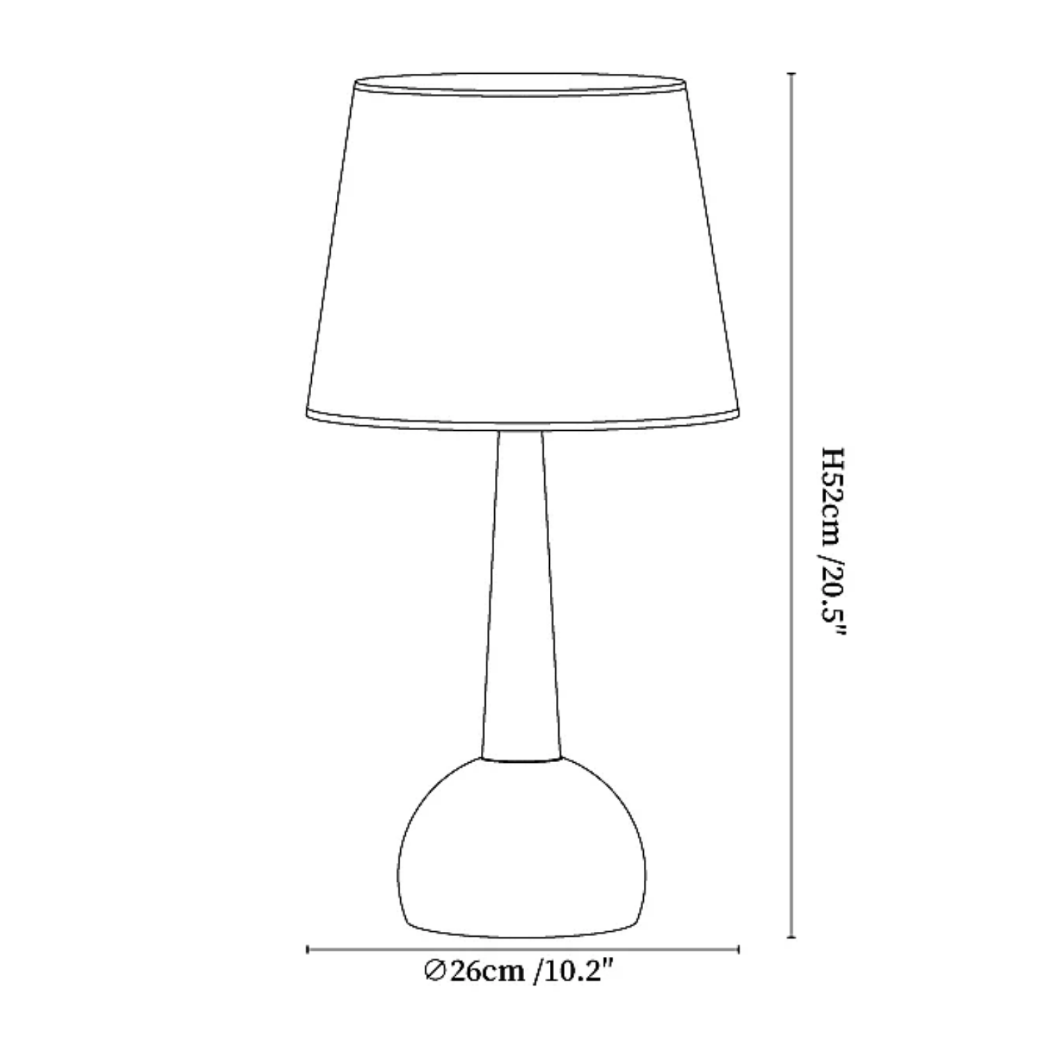 Lampada da tavolo Oliwes