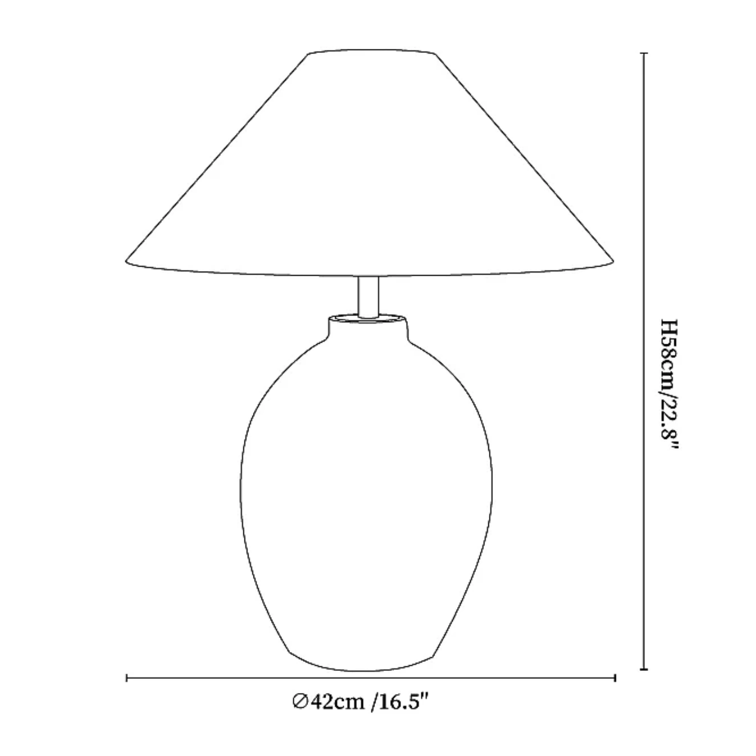Lampada da tavolo Rusiten