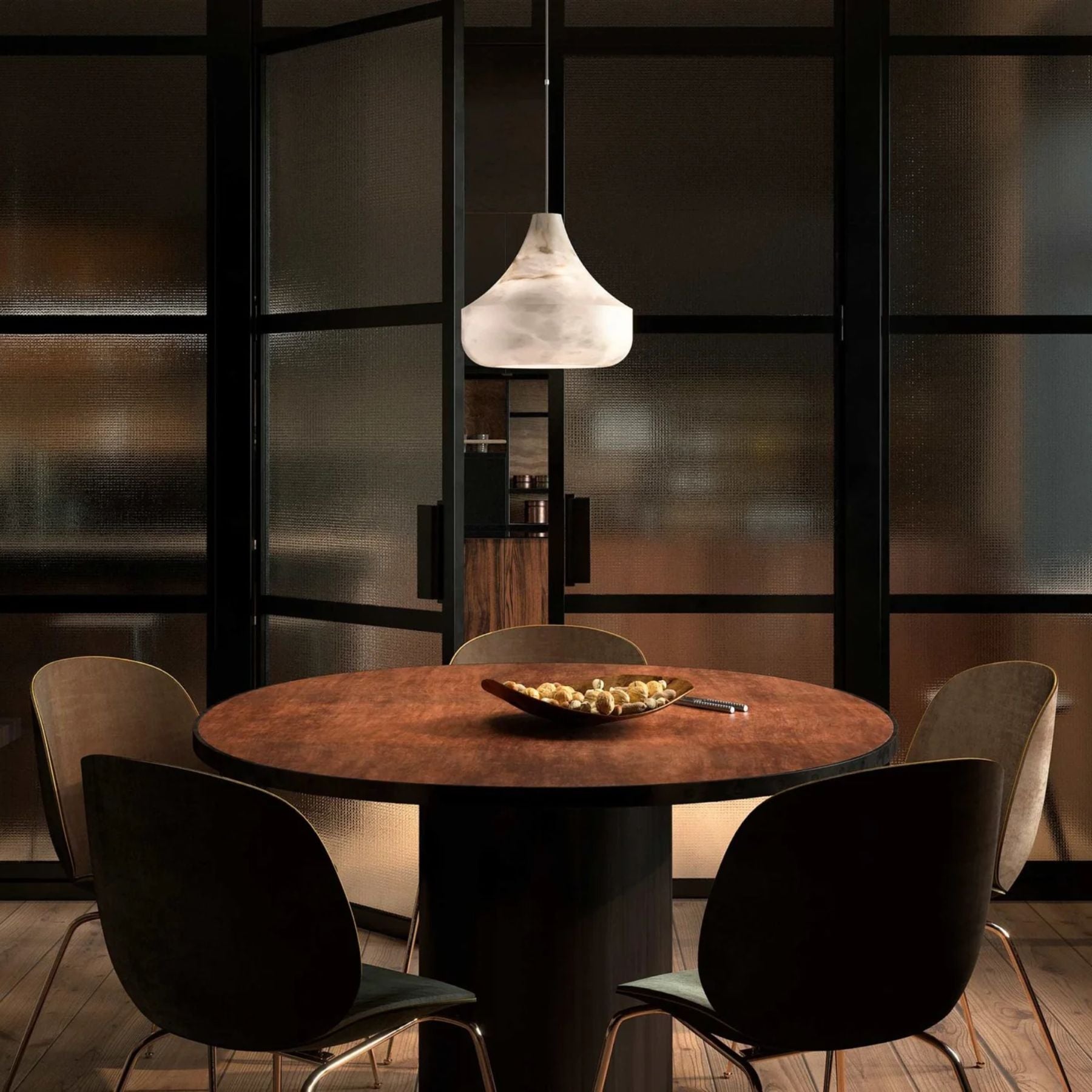 Venyl Albasten Hanglamp