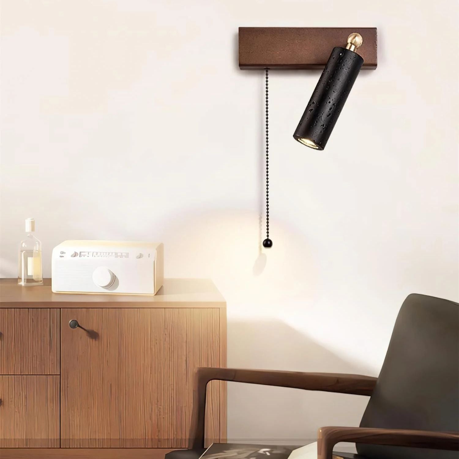 Levazy Natuursteen Wandlamp
