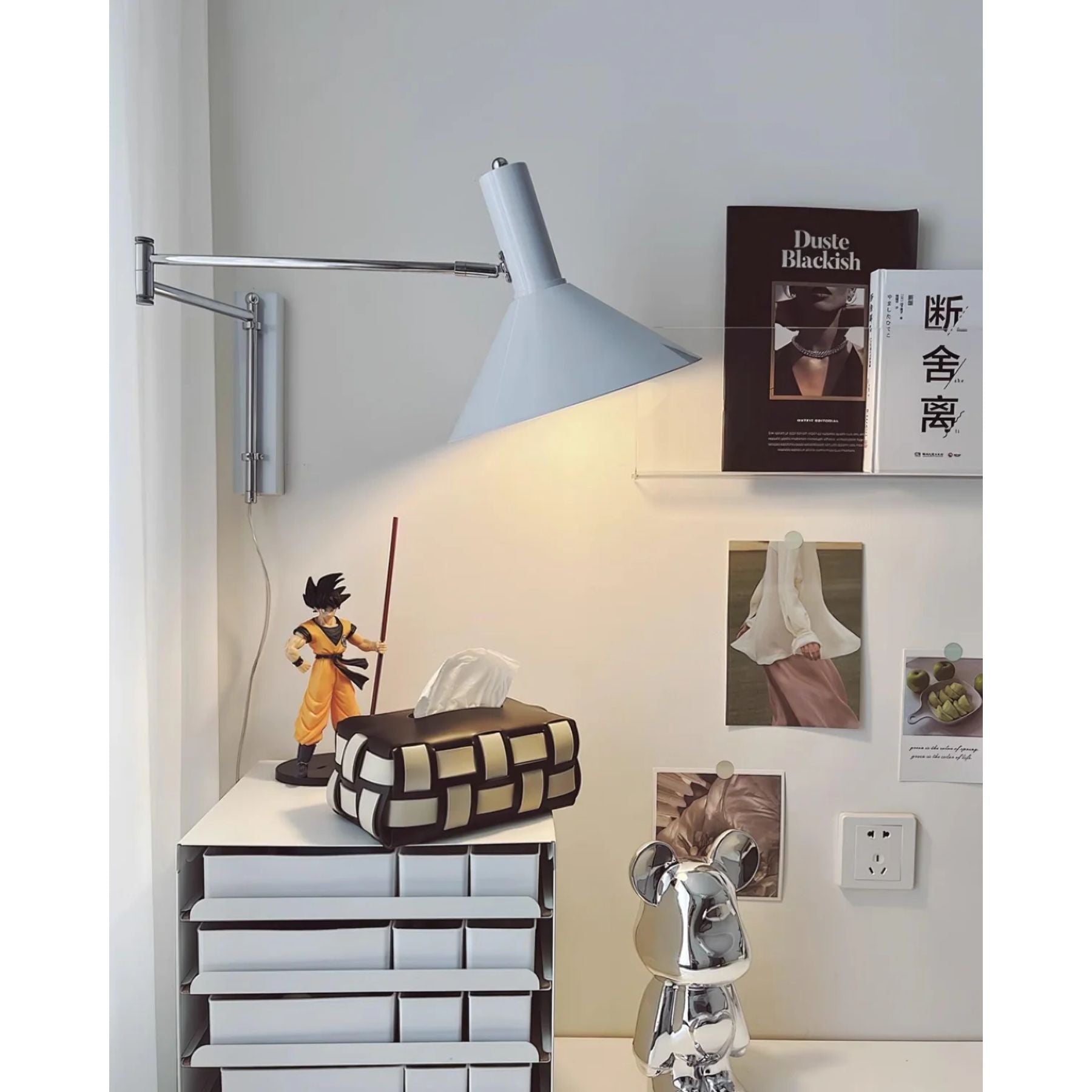 Azelio Plug In Wandlamp