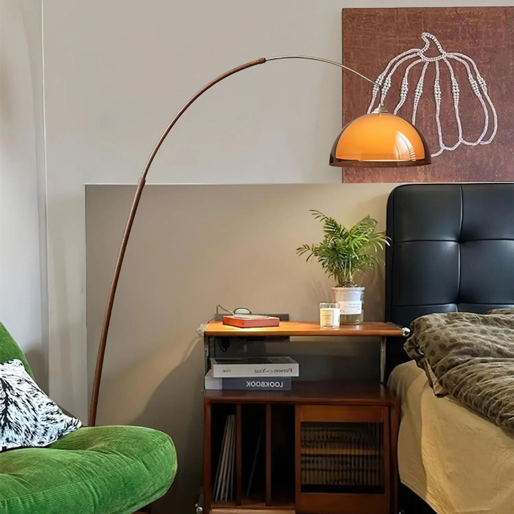 Tavino Gebogen Vloerlamp