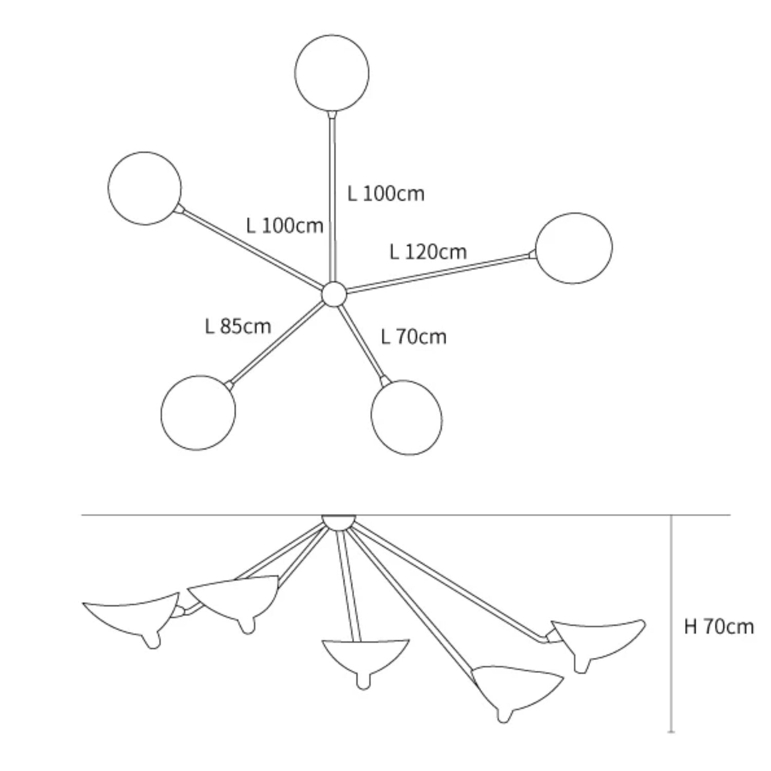 Sergun Lampada da soffitto