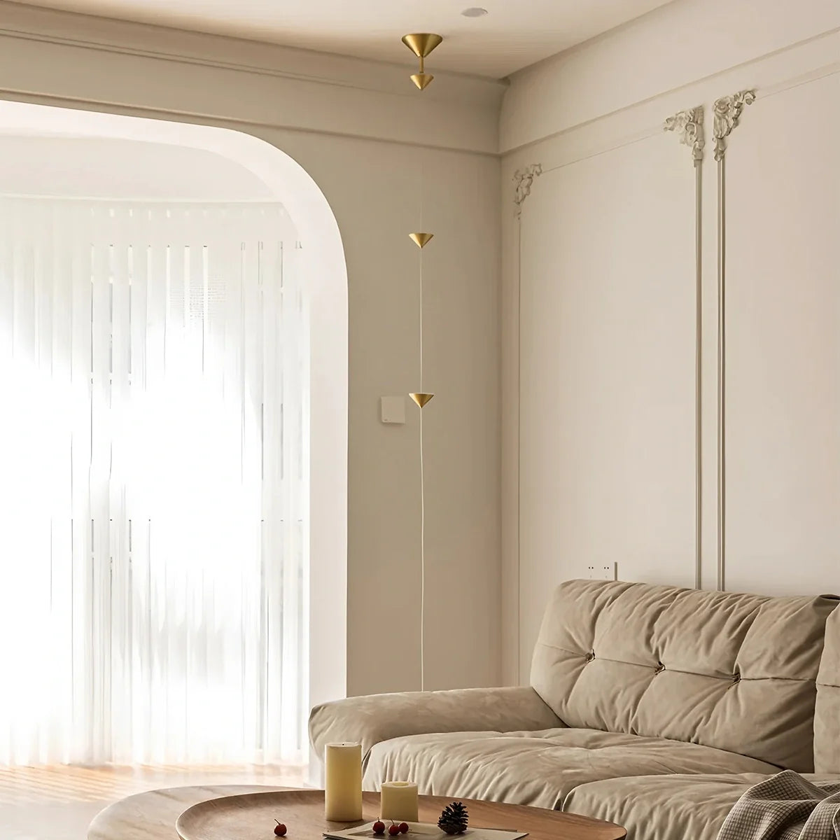 Oziller Vloer Tot Plafond Lamp