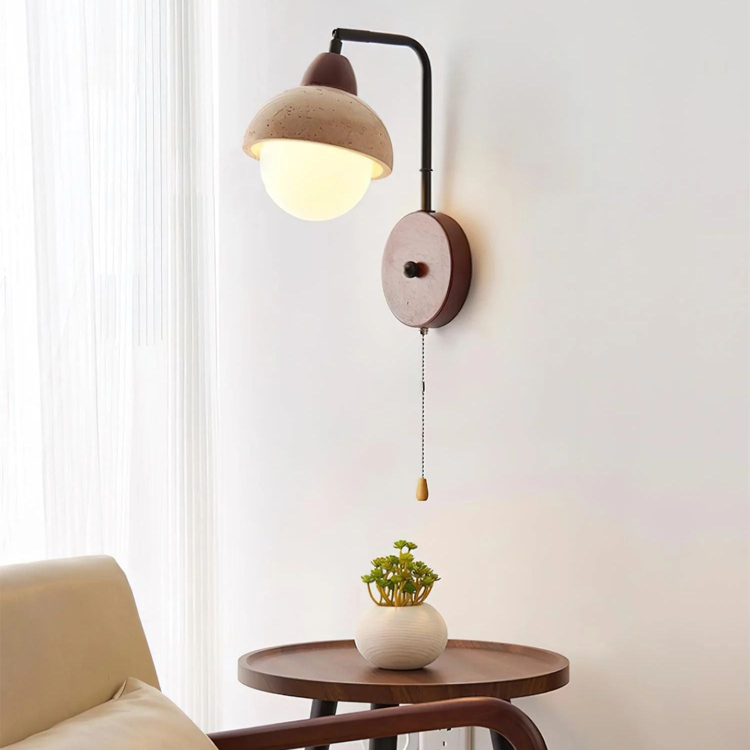 Bellemon Natuursteen Wandlamp