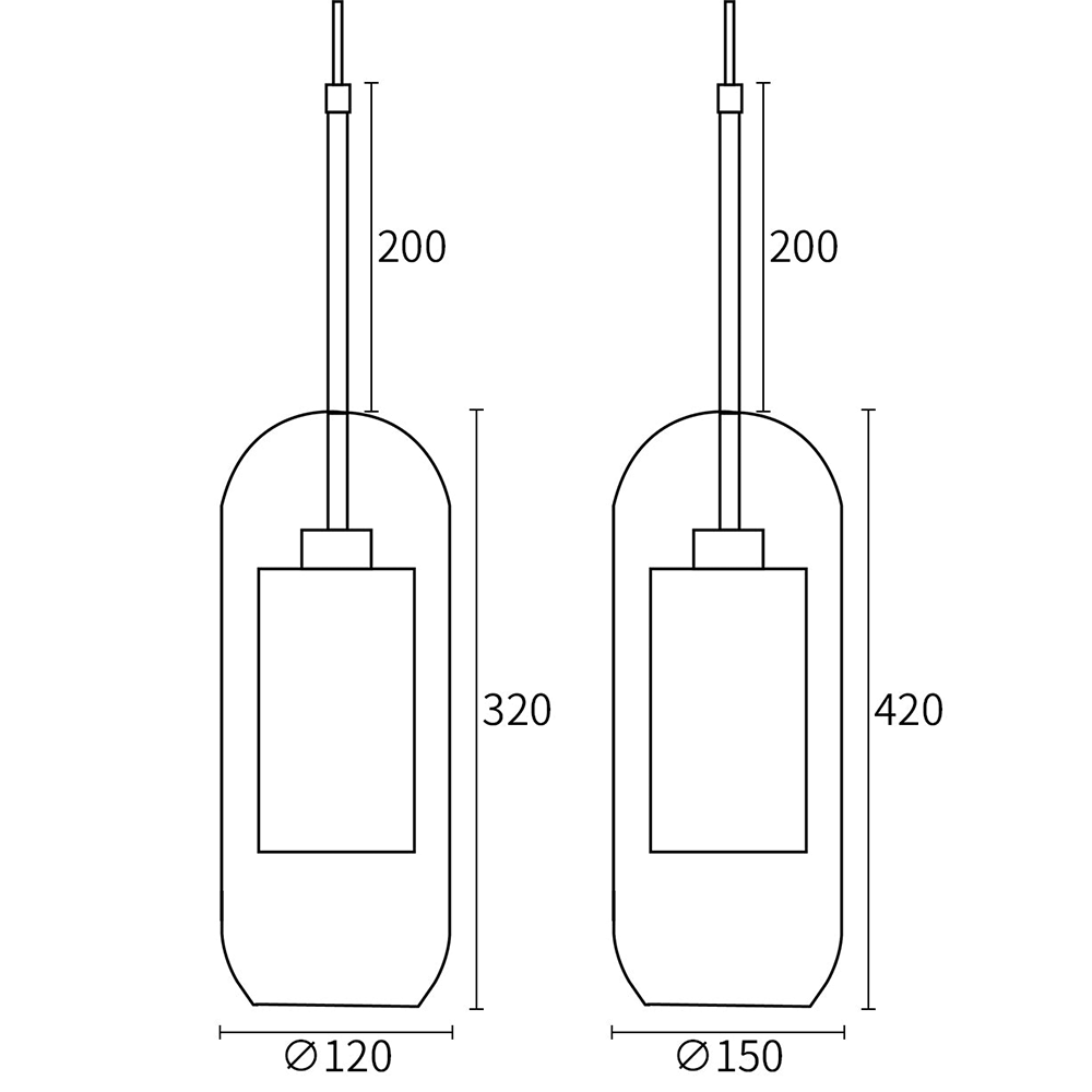 Zalloni Hanglamp