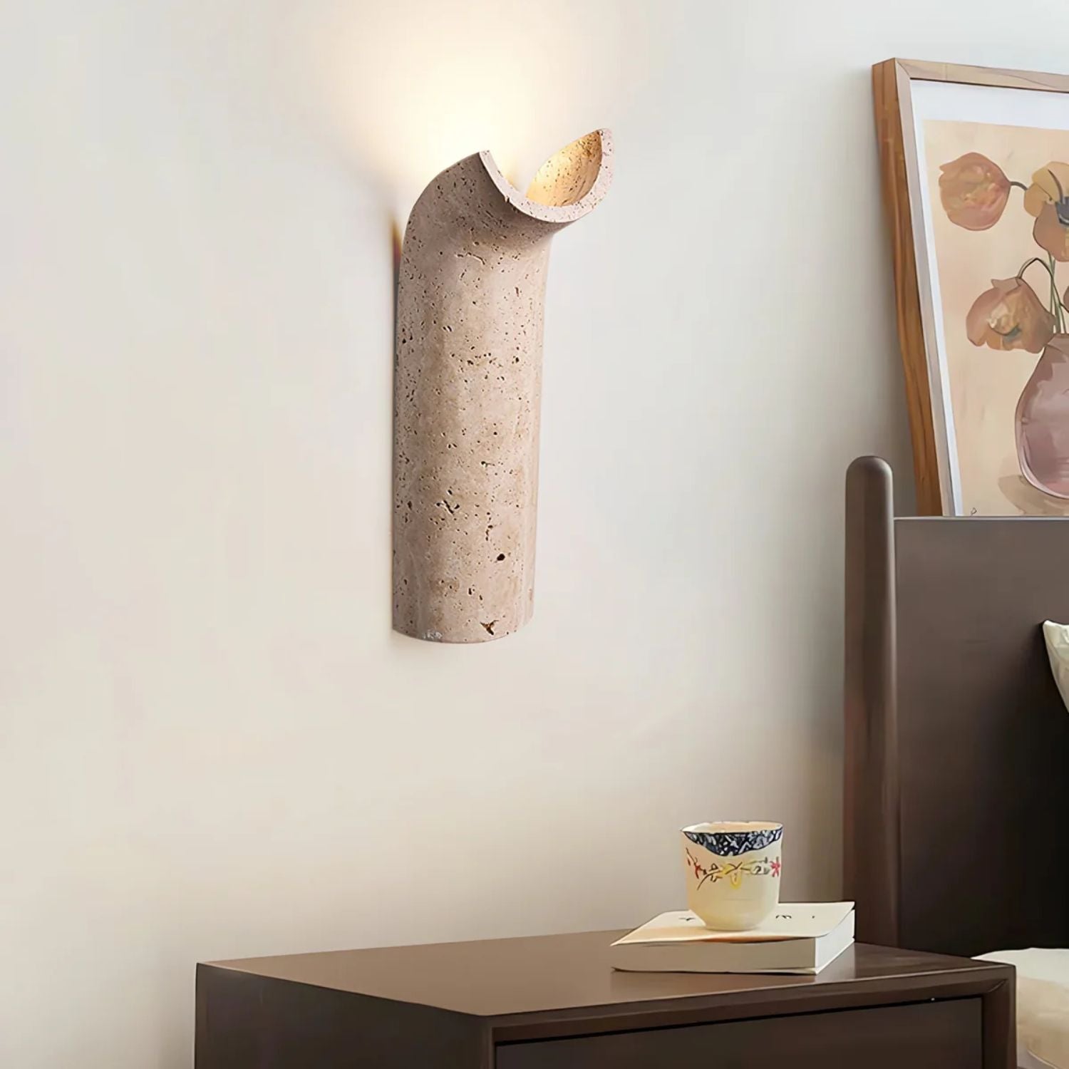 Coferis Natuursteen Wandlamp