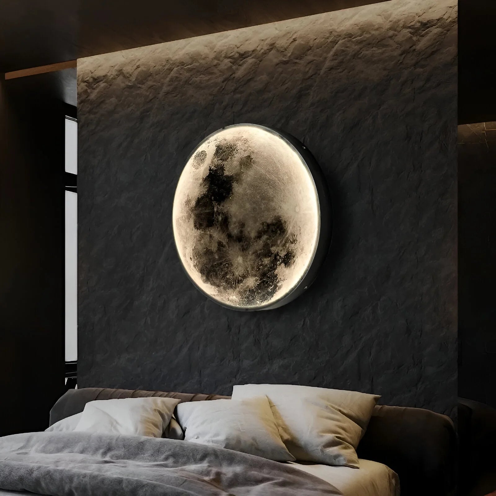 Eclipse Maanontwerp Wandlamp