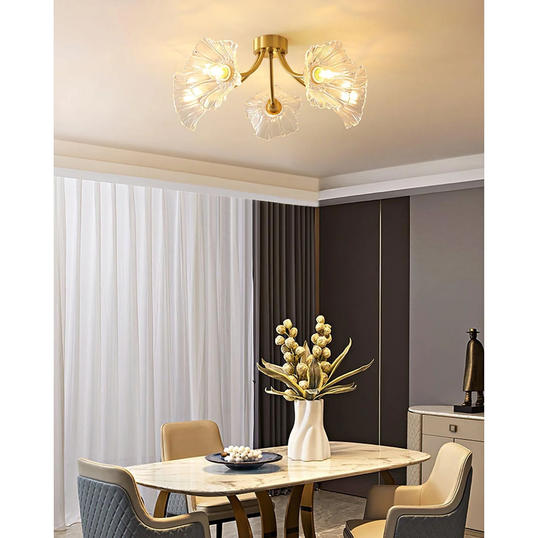 Lenzyn Flower Plafondlamp