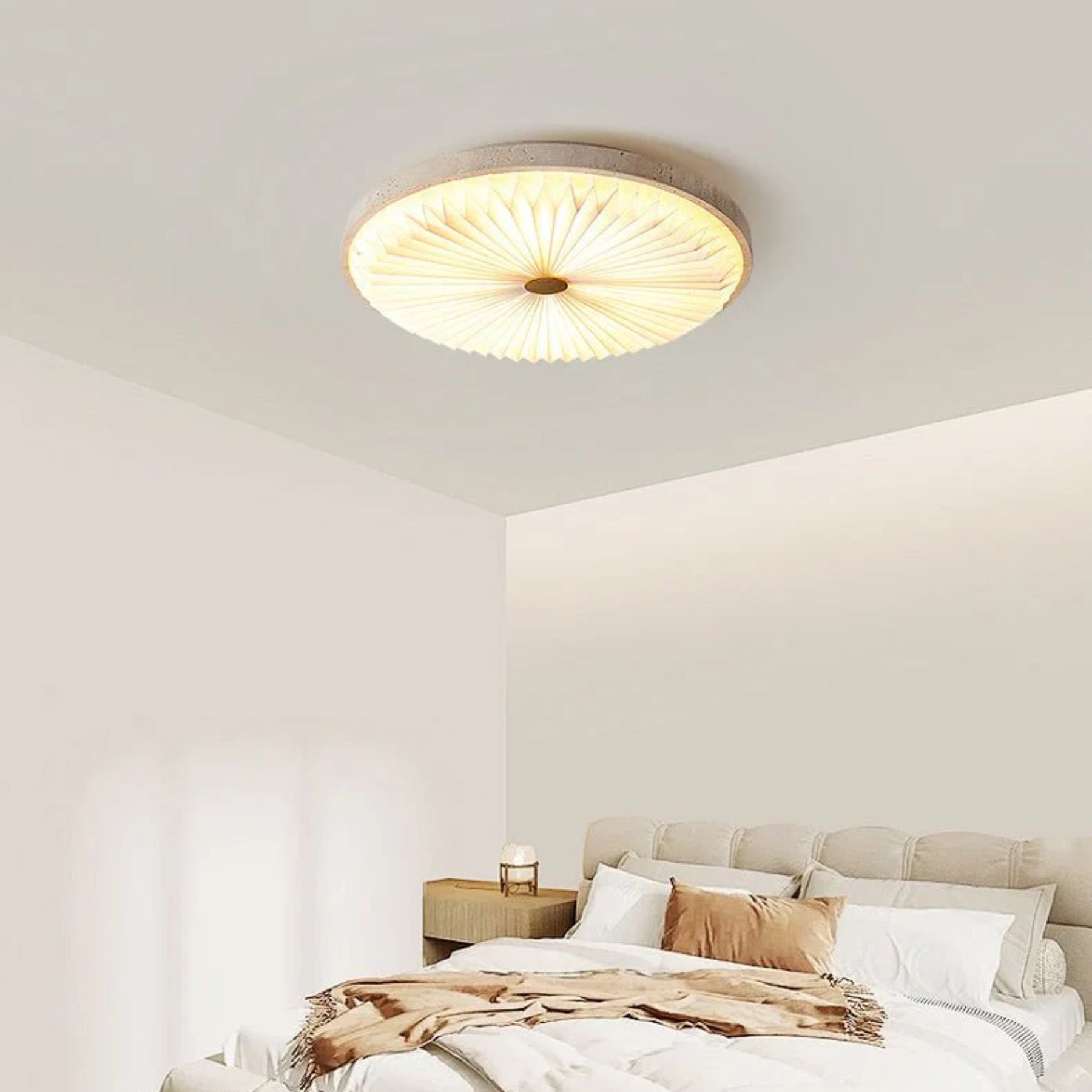 Lemesca Natuurtseen Plafondlamp