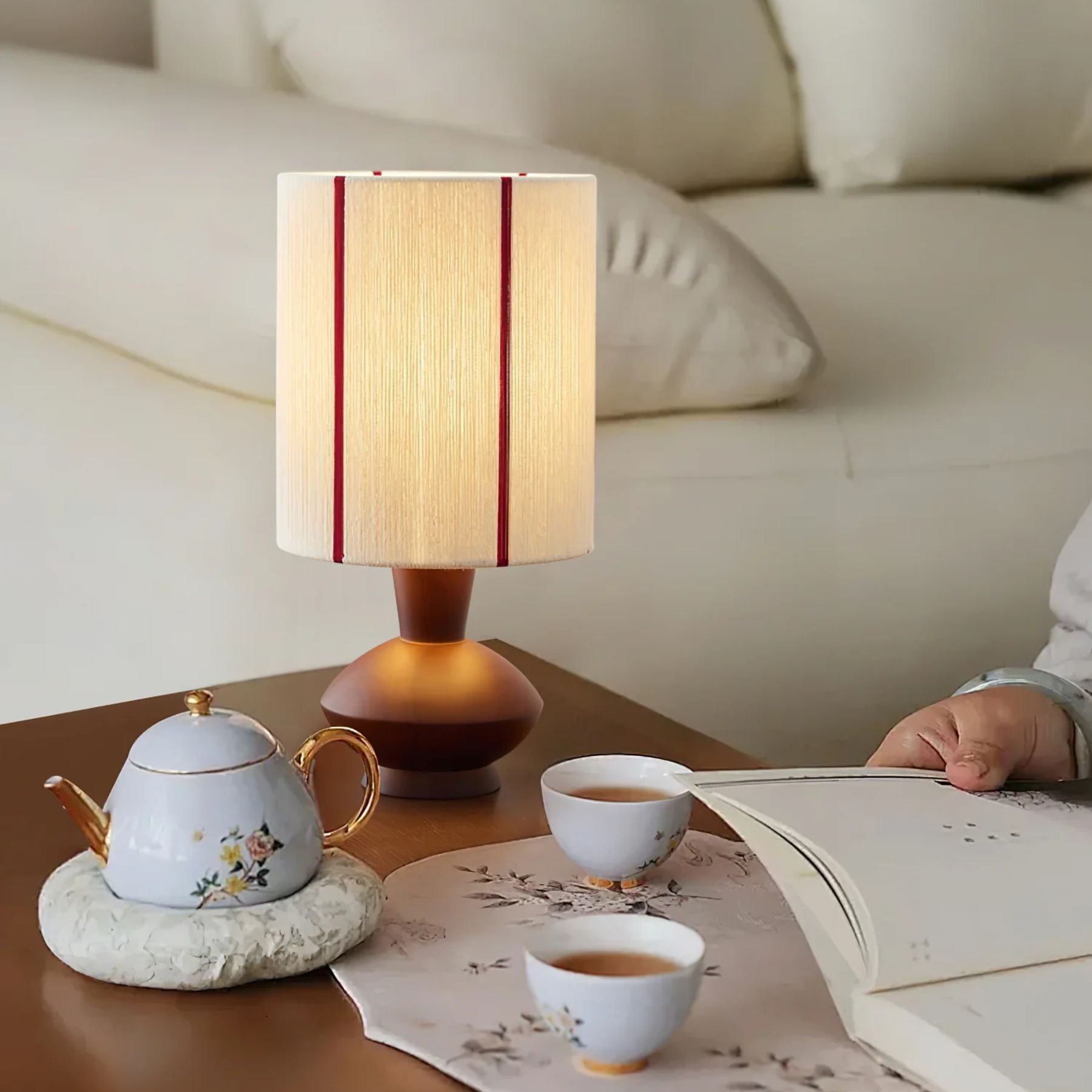 Lampada da tavolo Olzowa