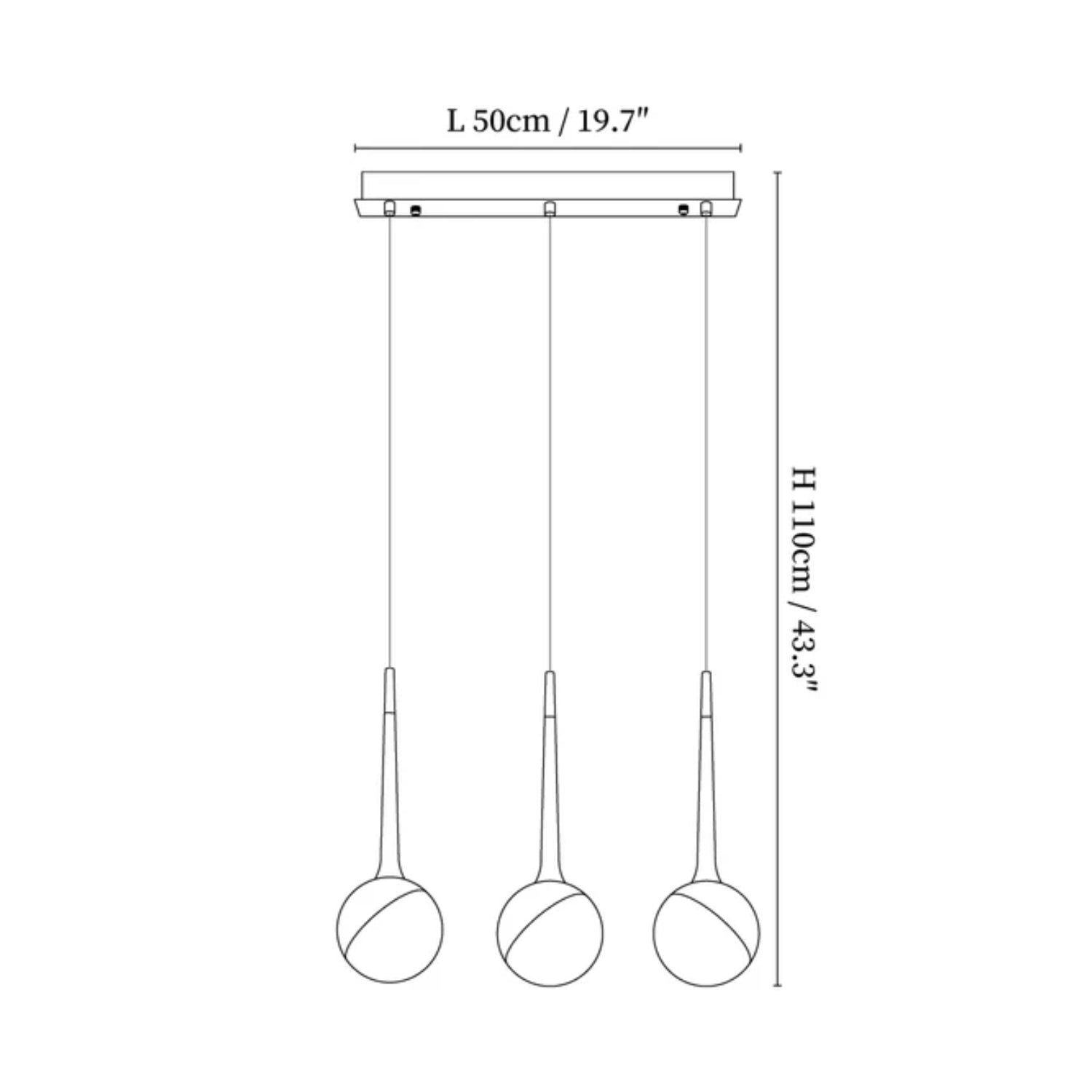 Mossy Drop Houten Hanglamp