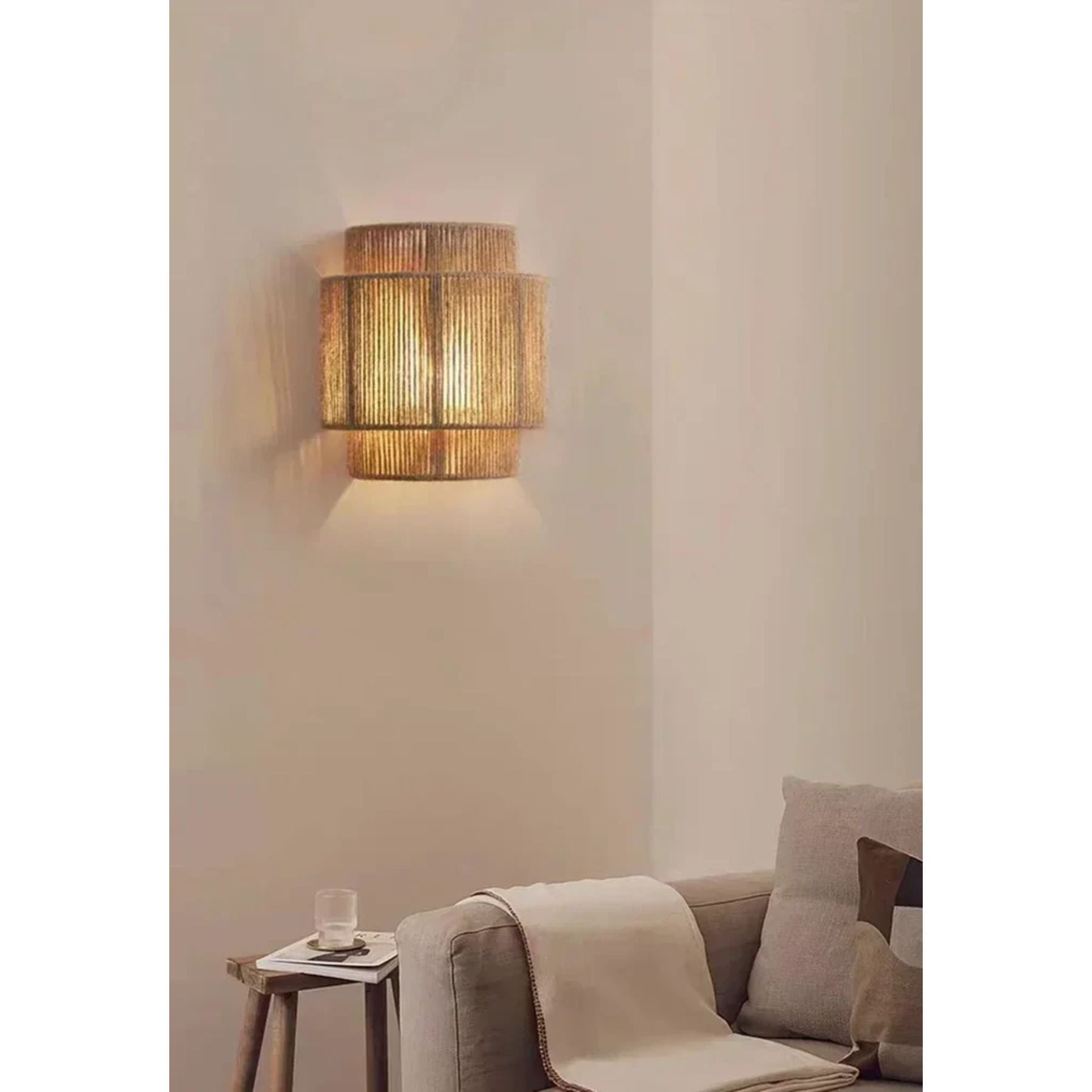 Ozu Henneptouw Wandlamp