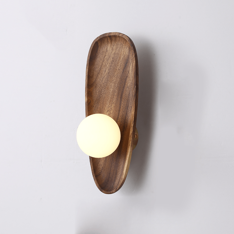 Oza Houten Wandlamp
