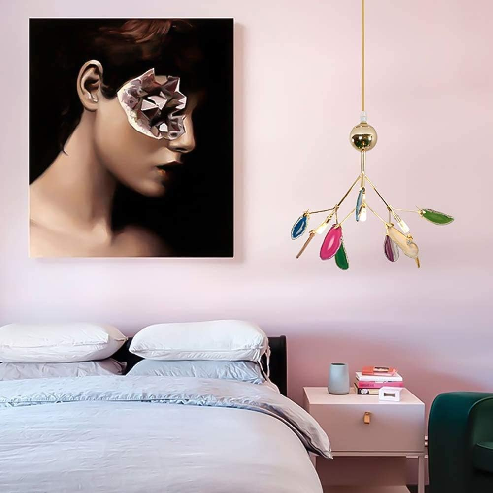 Sela Agaat Steen Hanglamp
