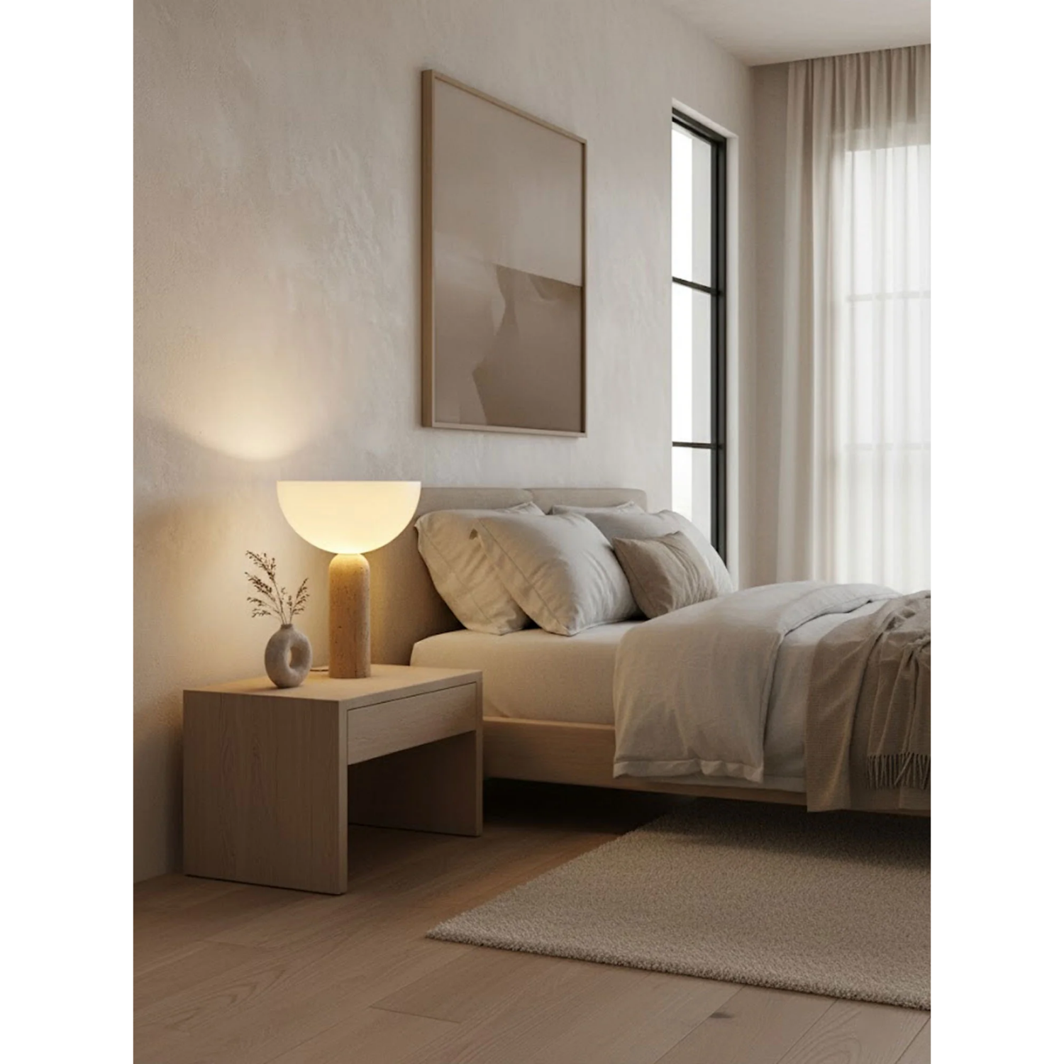 Polvo Natuursteen Tafellamp