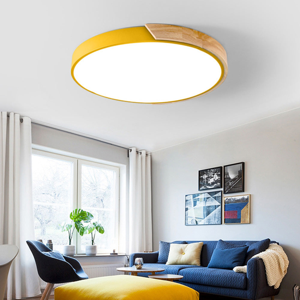 Haslon Ronde Plafondlamp