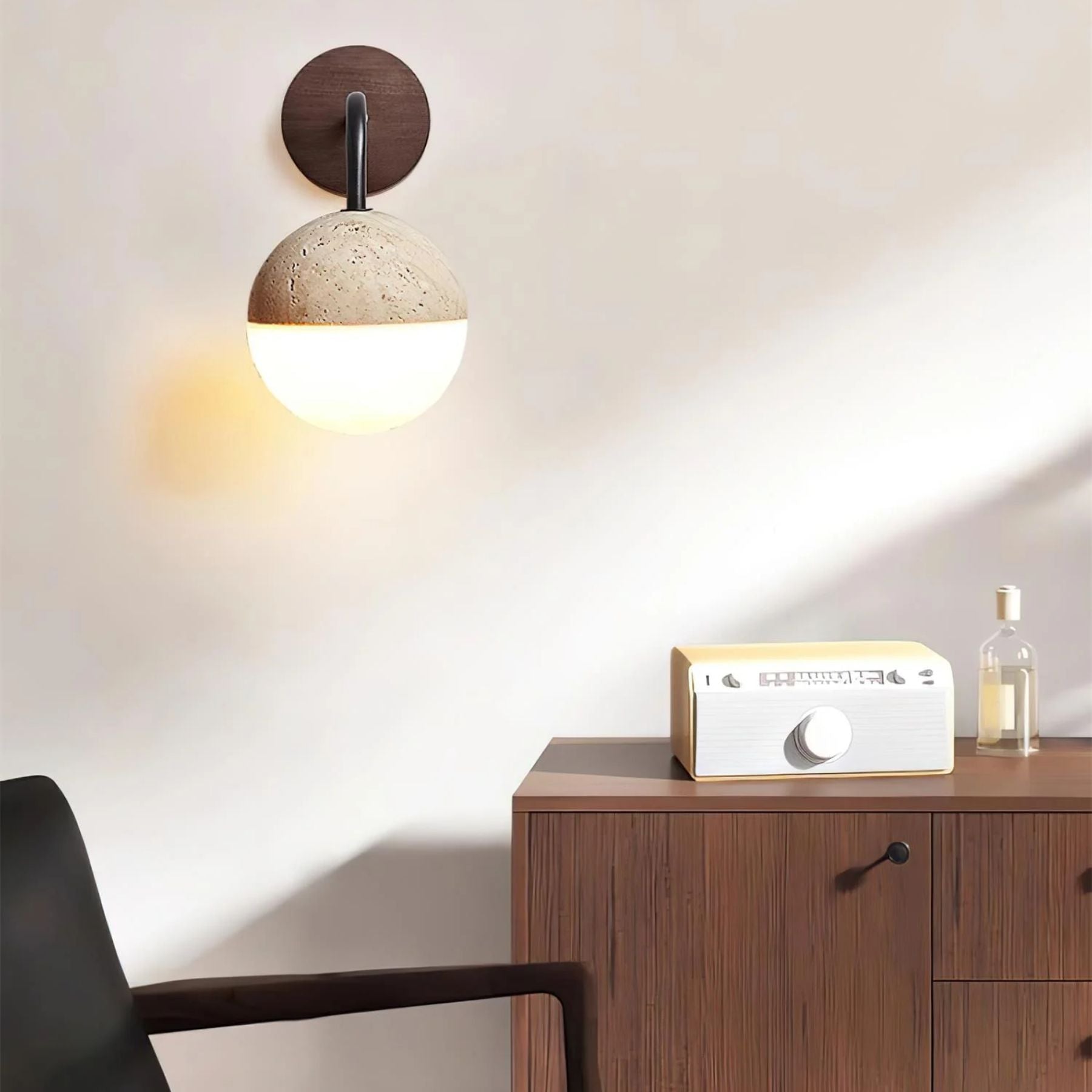 Boilin Natuursteen Wandlamp