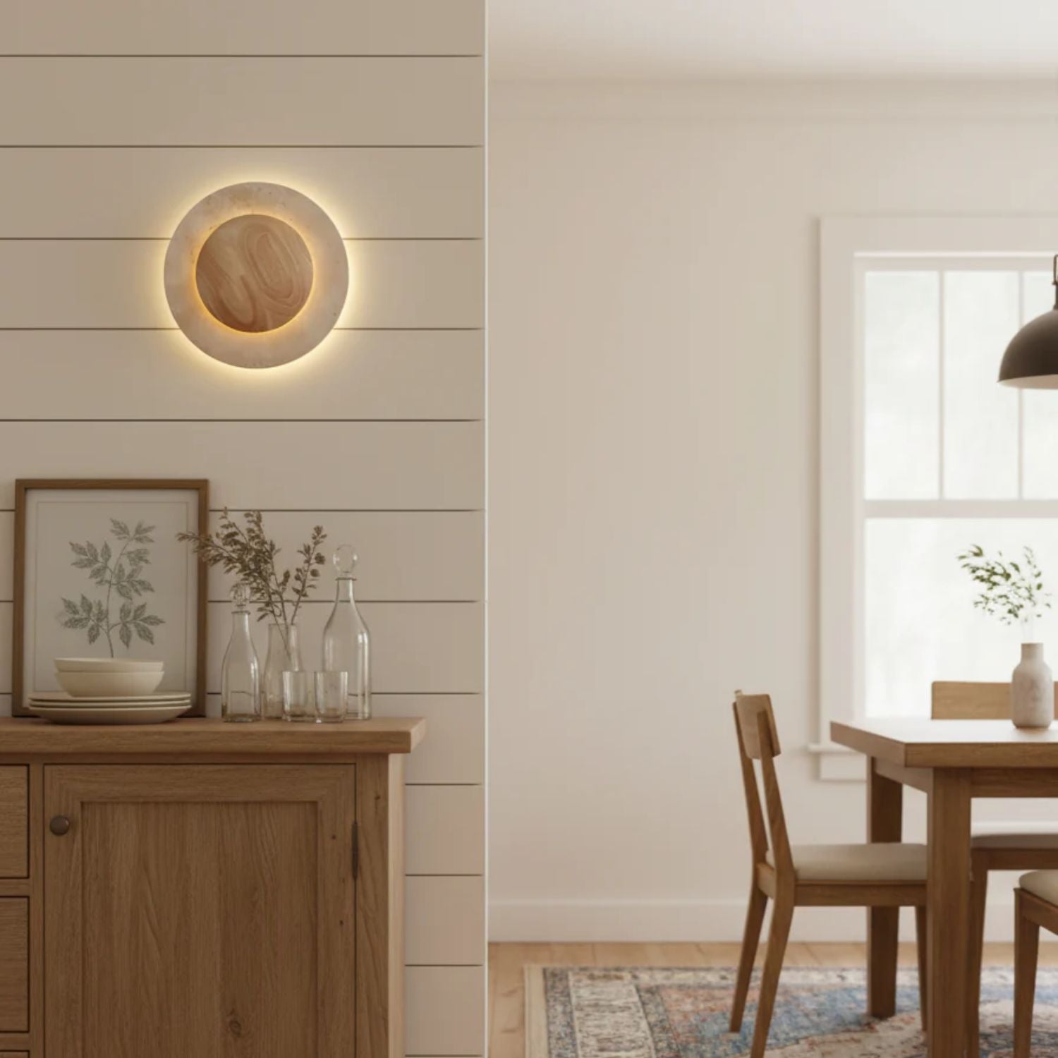 Celazo Natuursteen Wandlamp