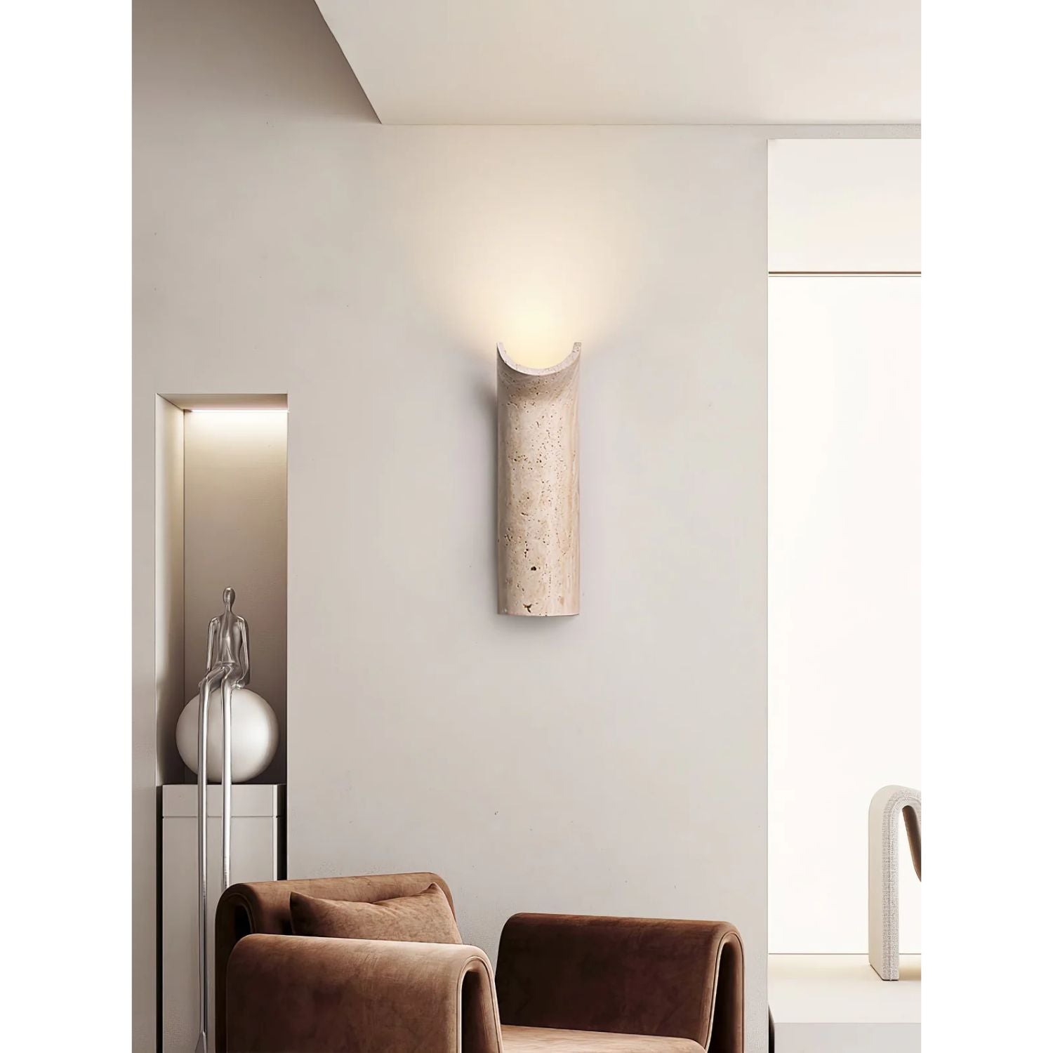 Coferis Natuursteen Wandlamp