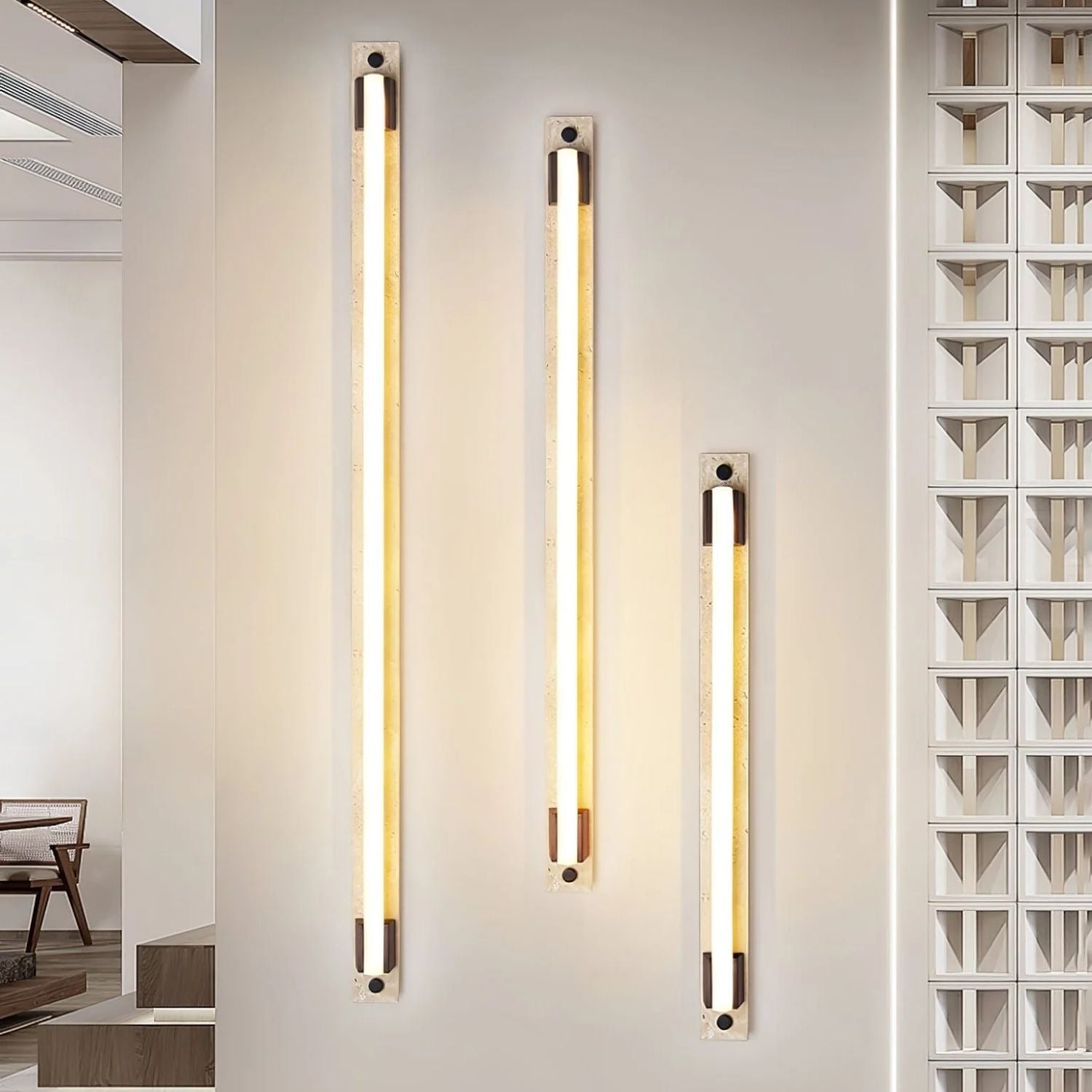 Fomessi Natuursteen Wandlamp