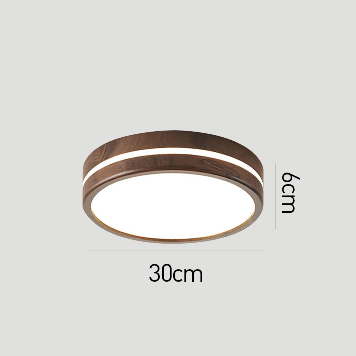 Zoulon Houten Plafondlamp