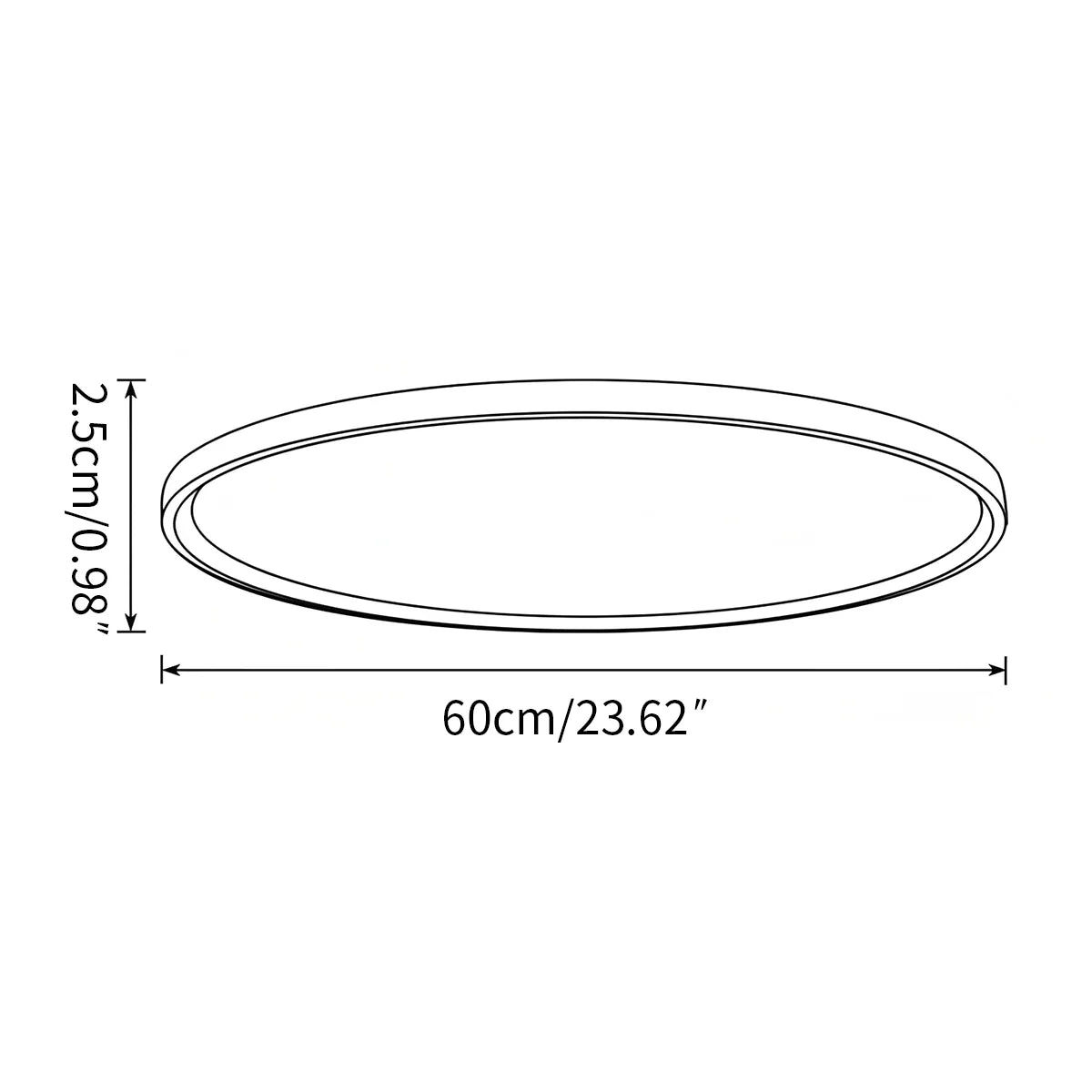 Zunaro Plafondlamp