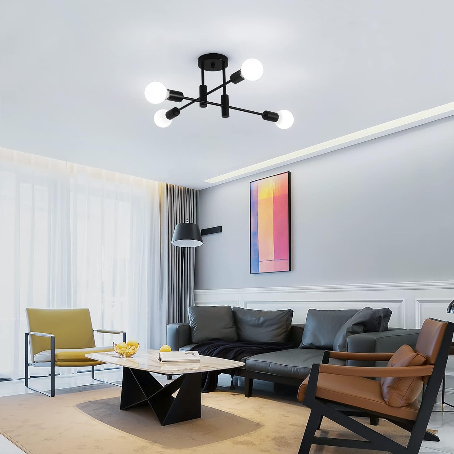 Coulon Plafondlamp