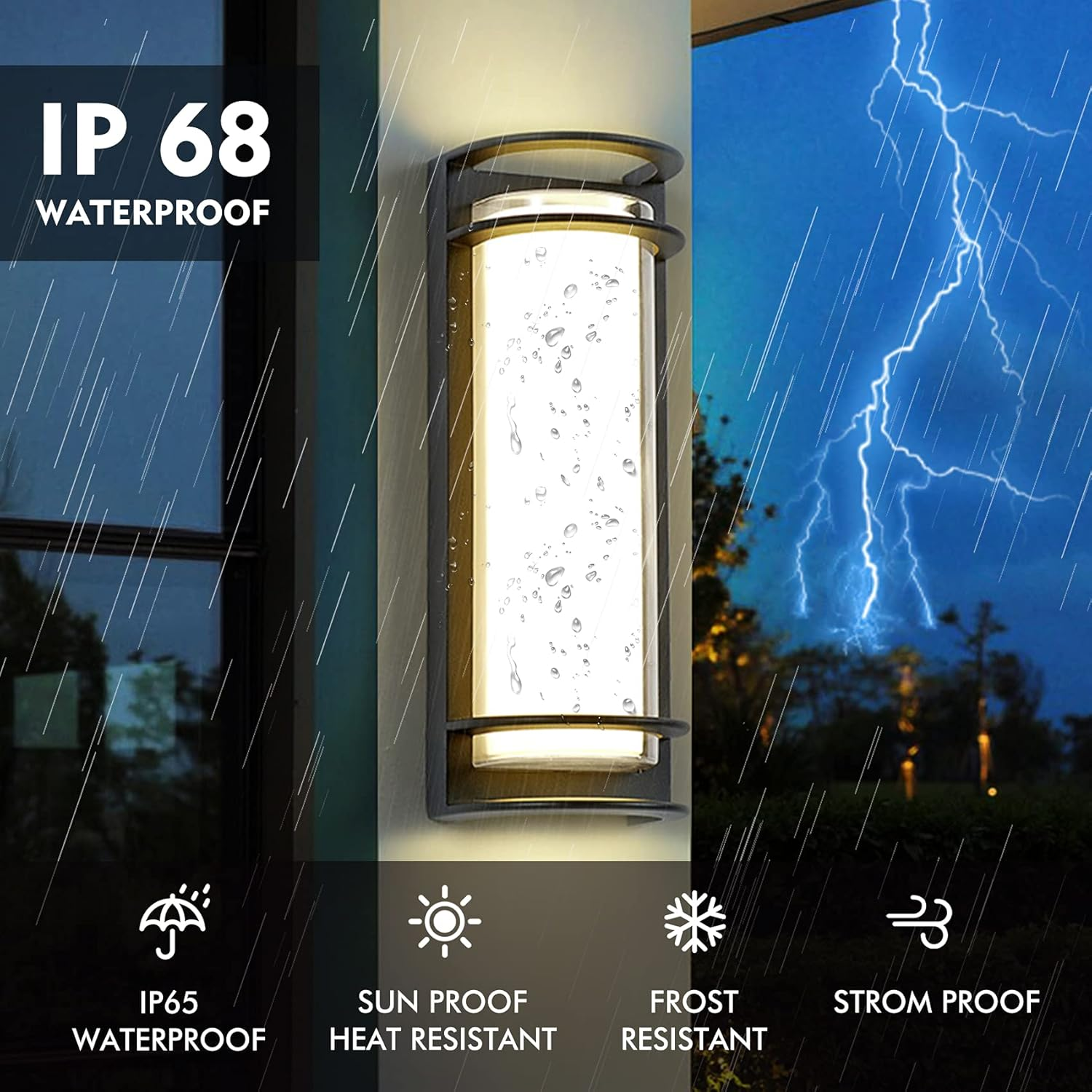 Avelin Outdoor Wandlamp