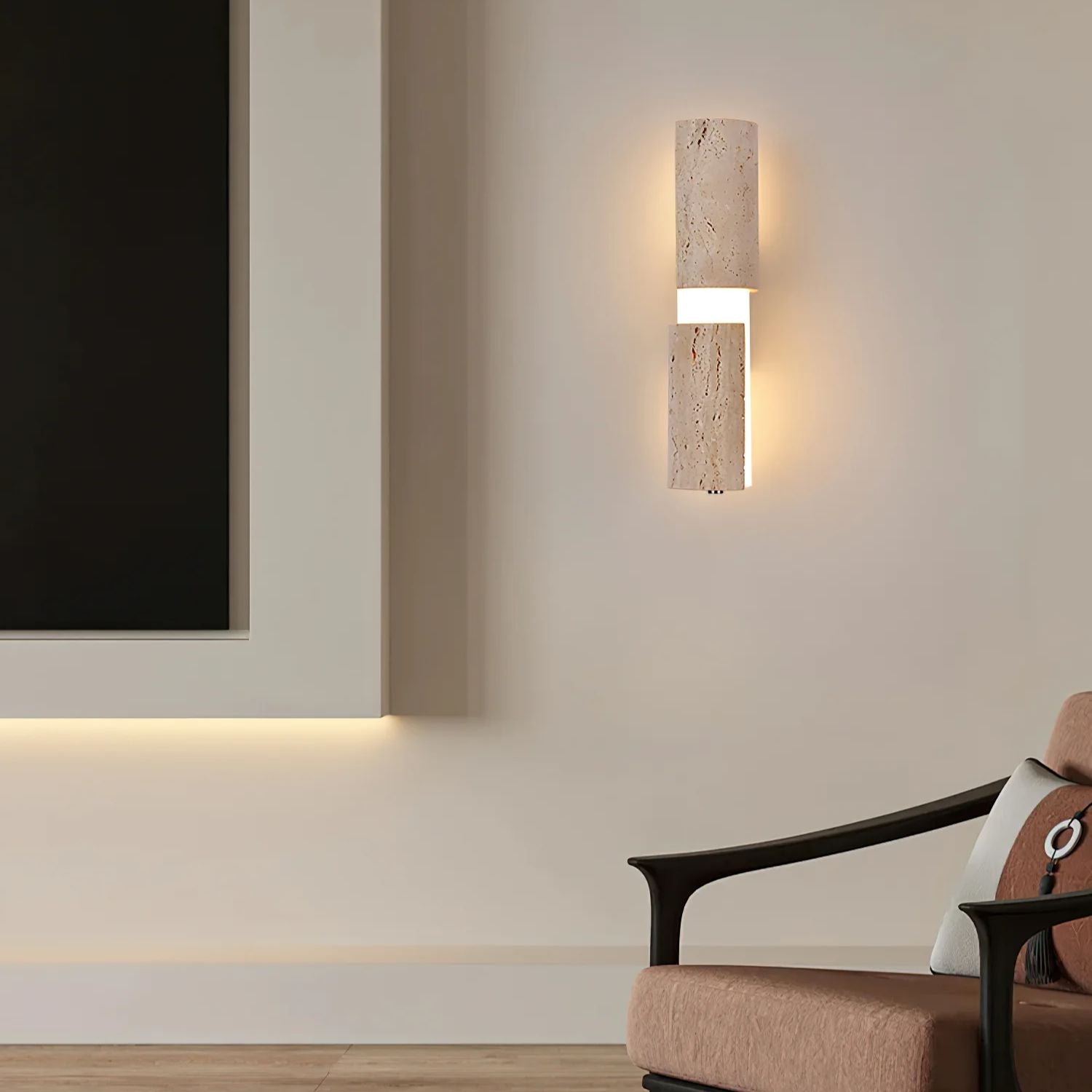 Kelmos Natuursteen Wandlamp