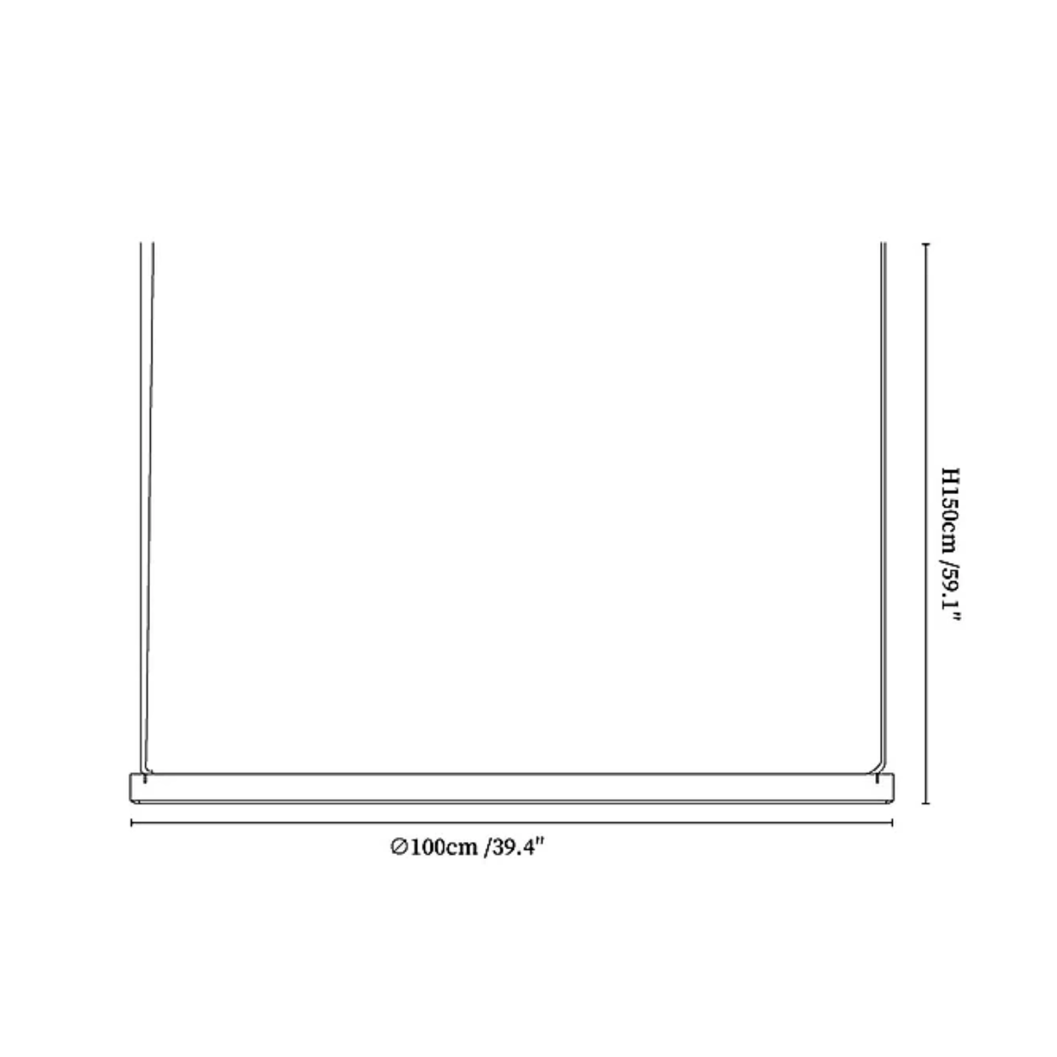 Lampada a sospensione Beltaz Lineaire