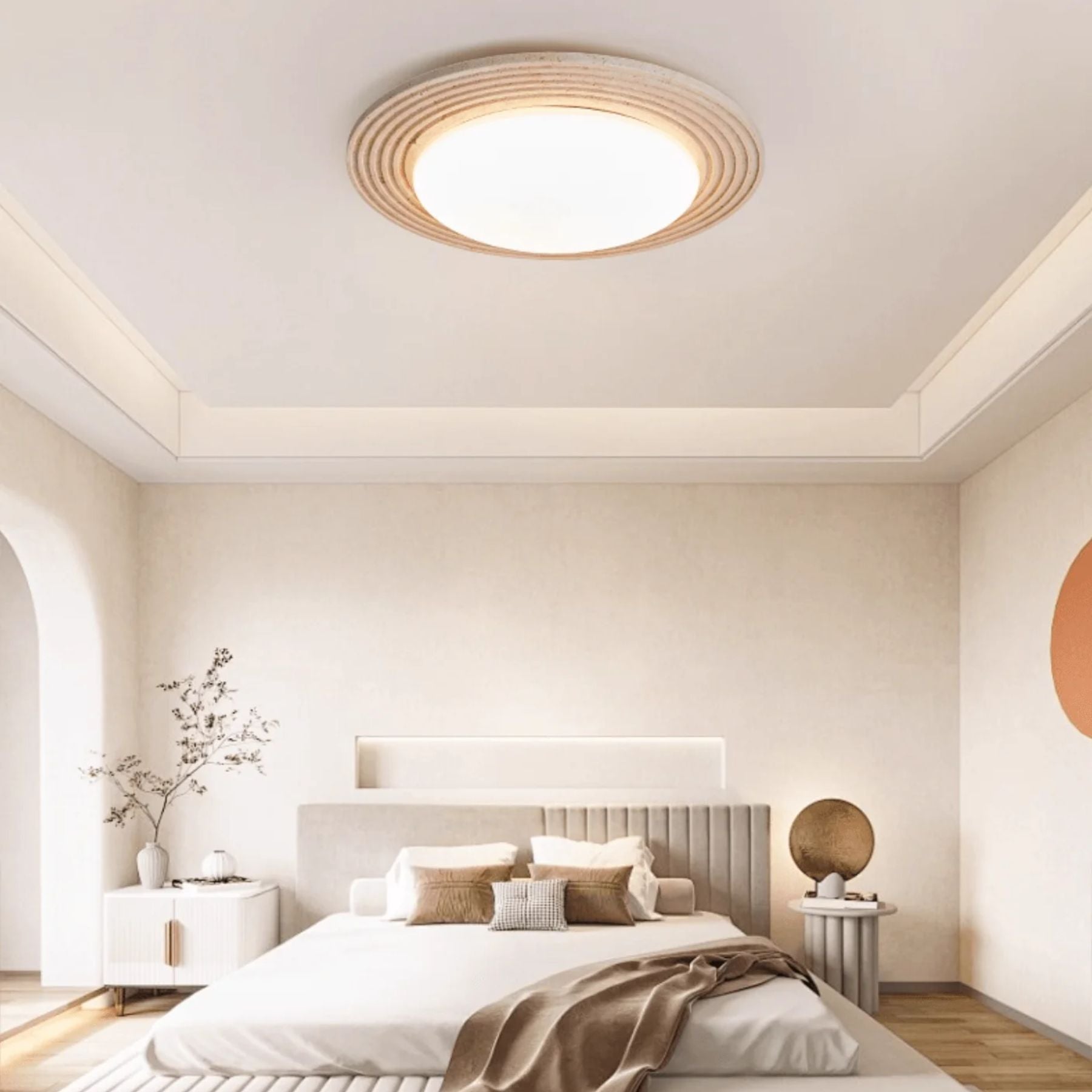 Telmalun Natuursteen Plafondlamp