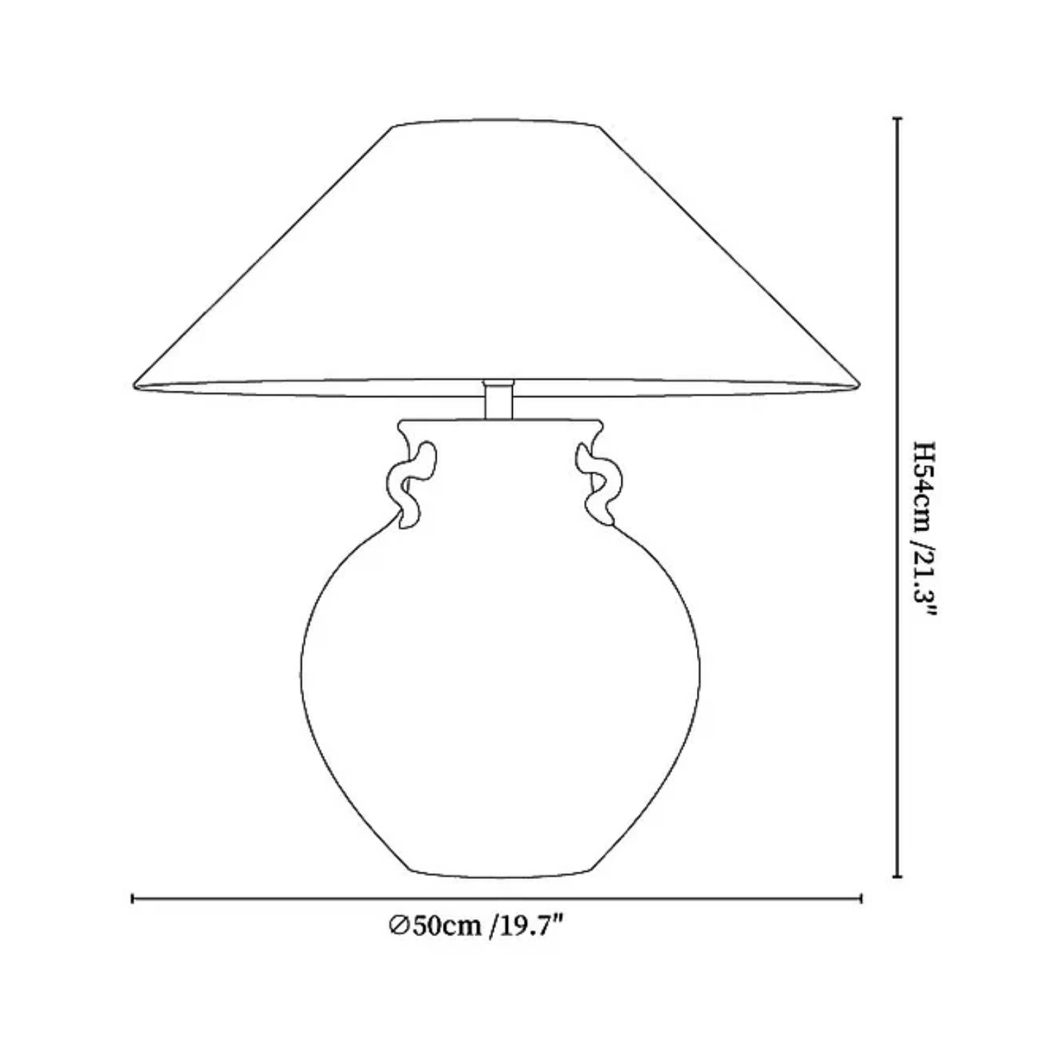Lampada da tavolo Moorifa