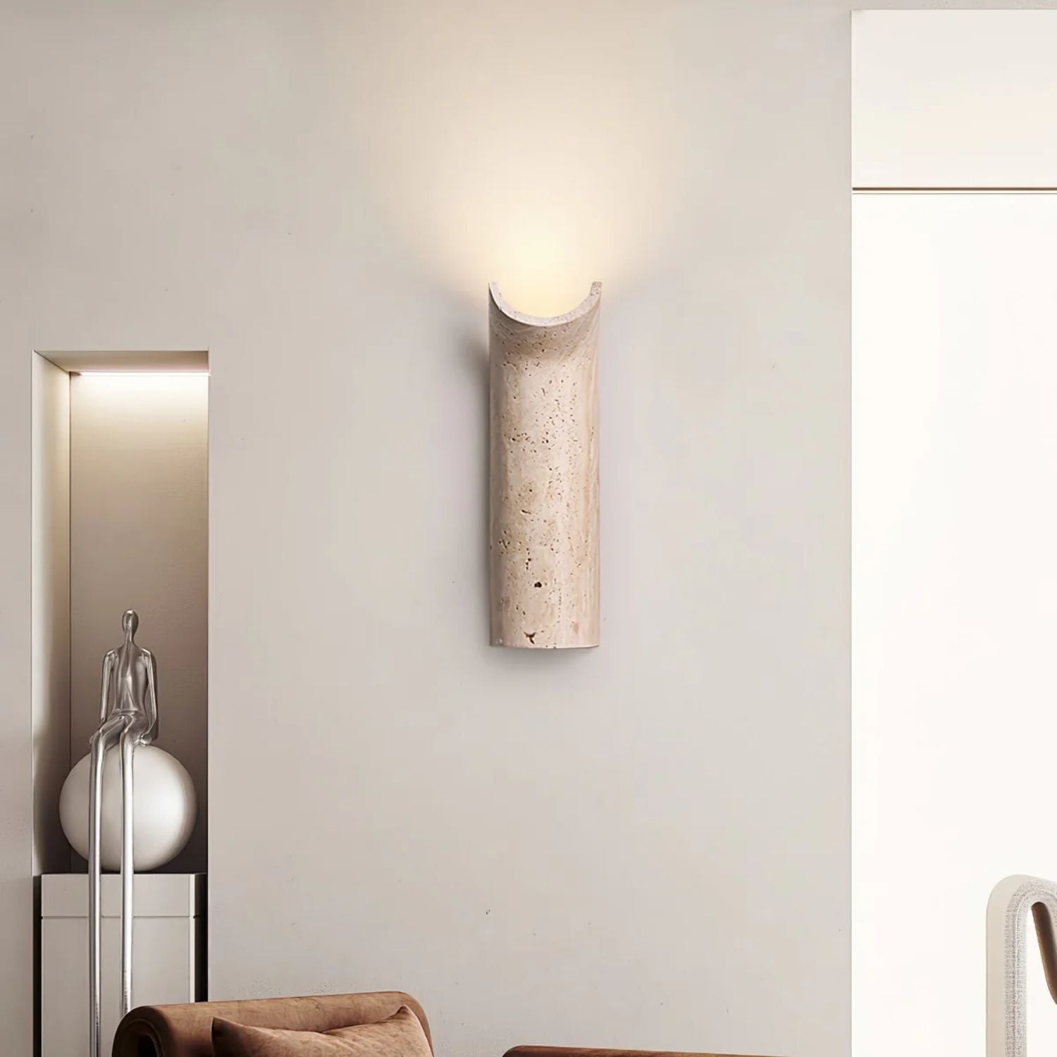 Coferis Natuursteen Wandlamp